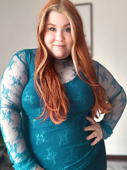 Spring Lace Overlay Tops