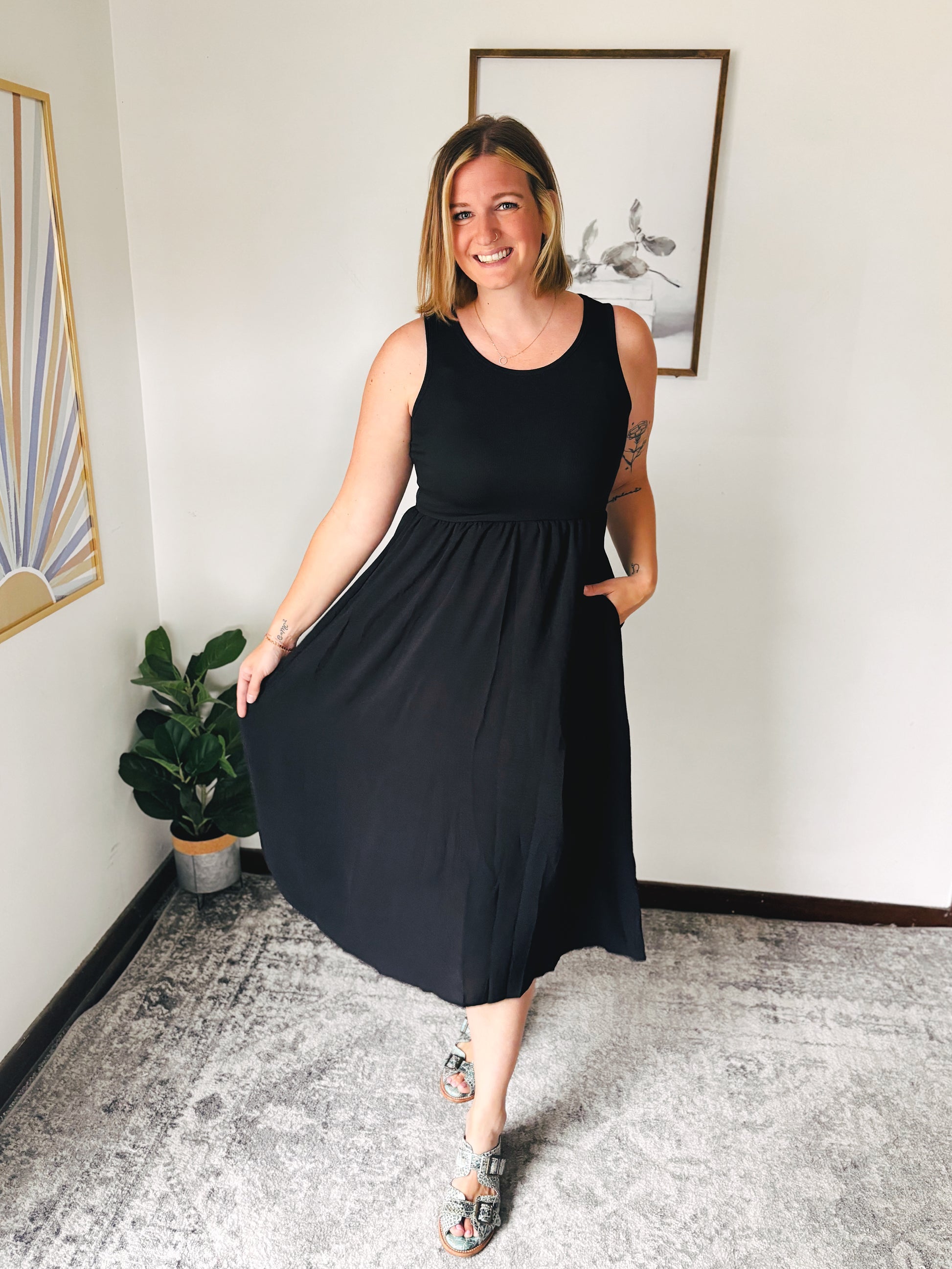 The Perfect Black Dress