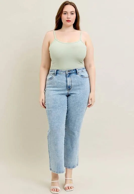 Judy Blue Chill Nights Straight Leg Jeans