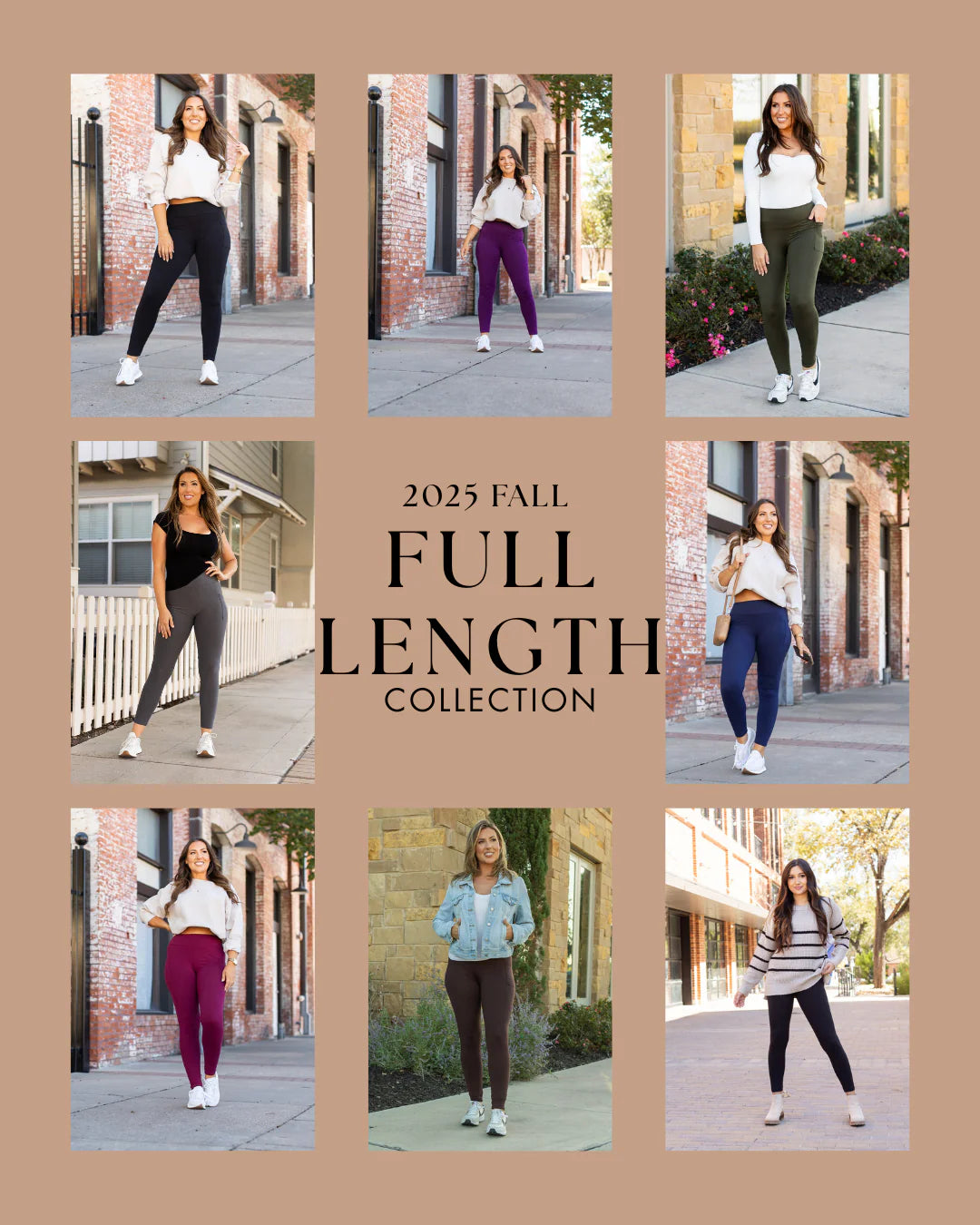 PREORDER Julia Rose Leggings with Pockets