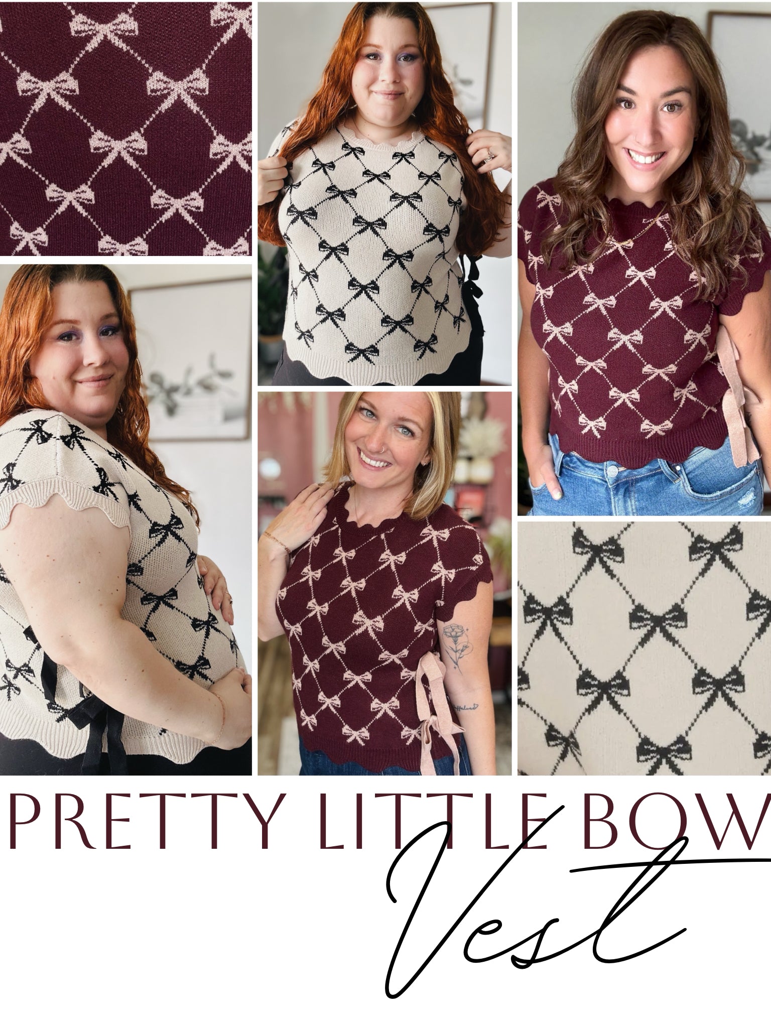 Pretty Little Bow Vest