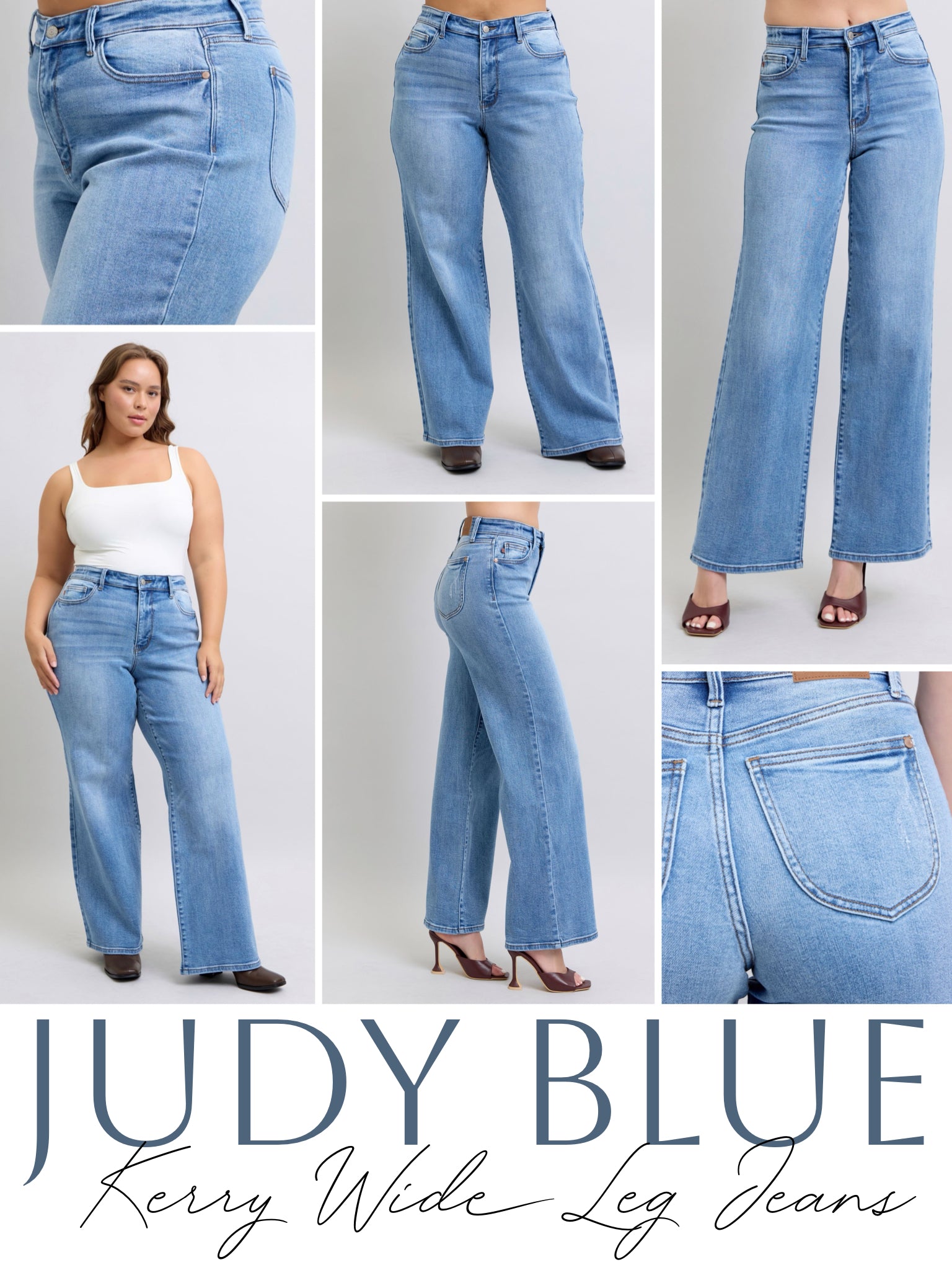 Judy Blue Kerry Retro Wide Leg