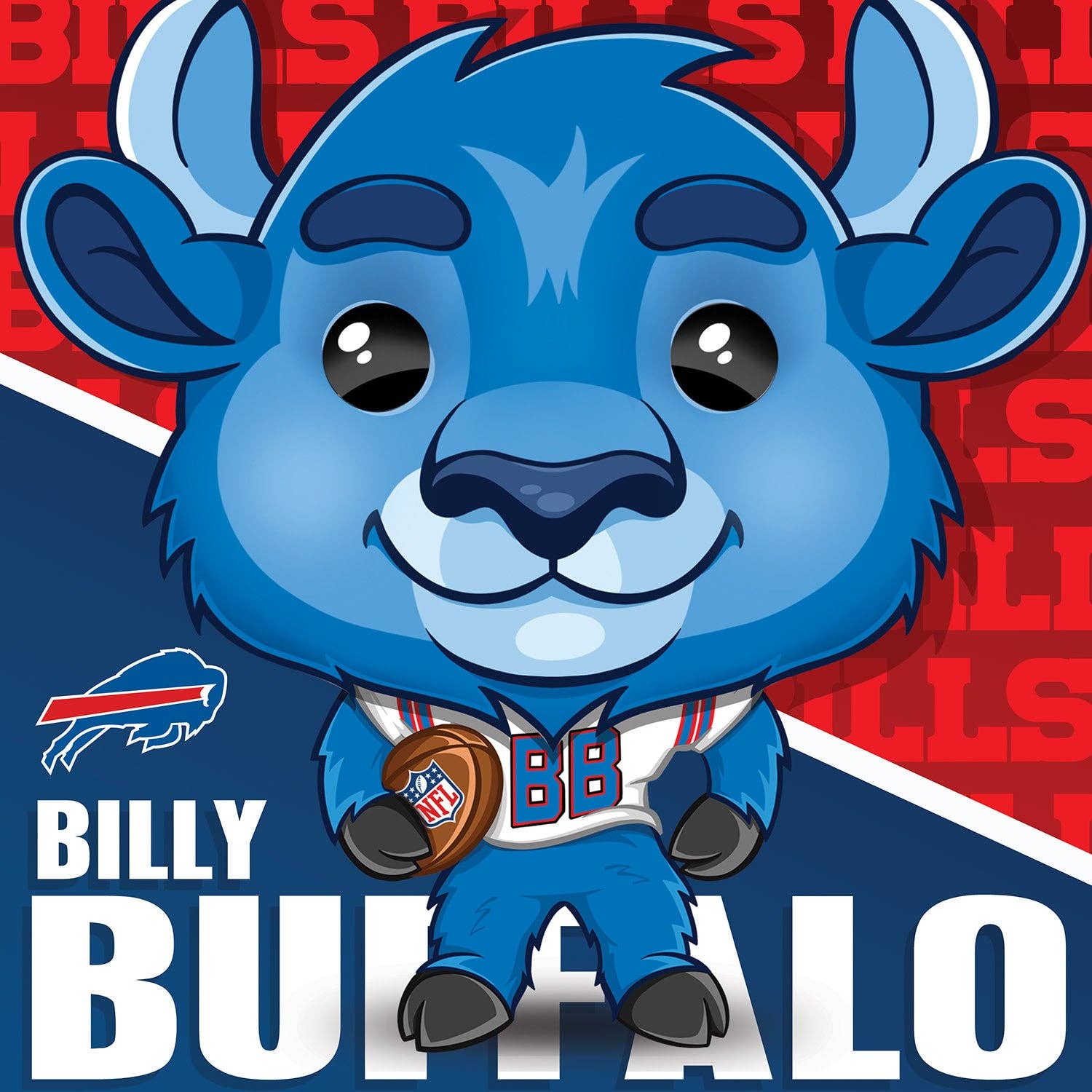 Billy Buffalo - Buffalo Bills Mascot 100 Piece Puzzle