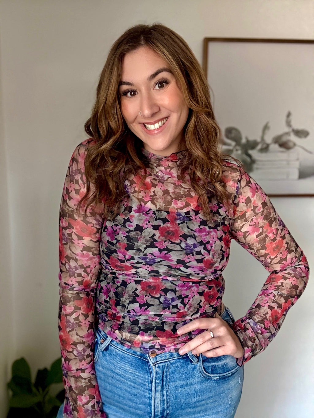 Fall Dream Mesh Top
