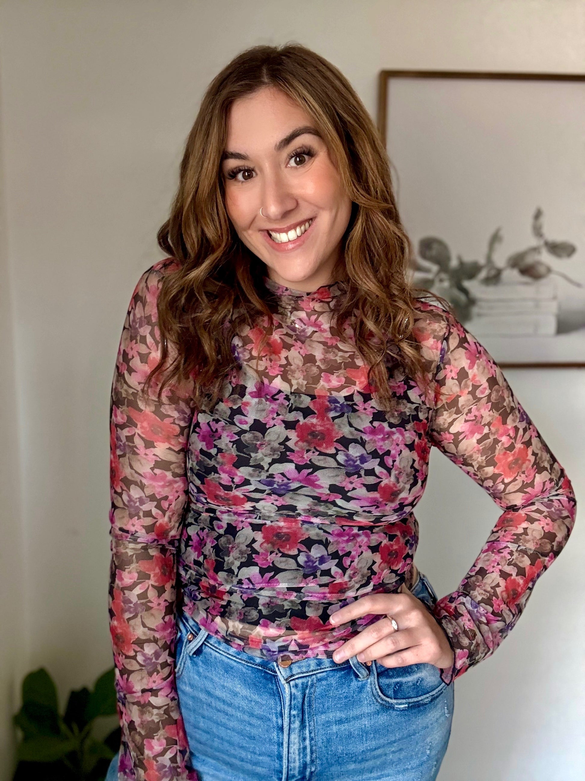 Fall Dream Mesh Top