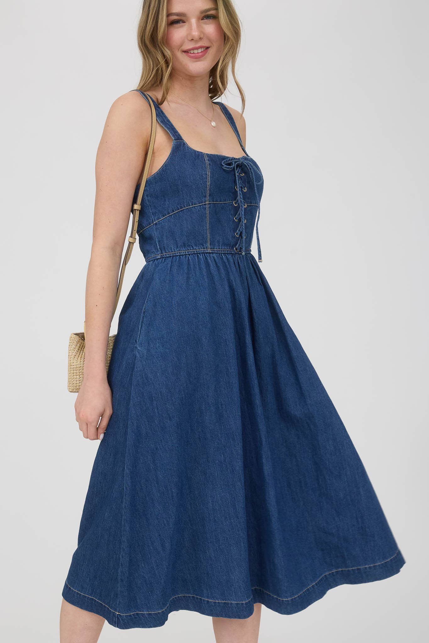 This Ain't Texas Denim Dress