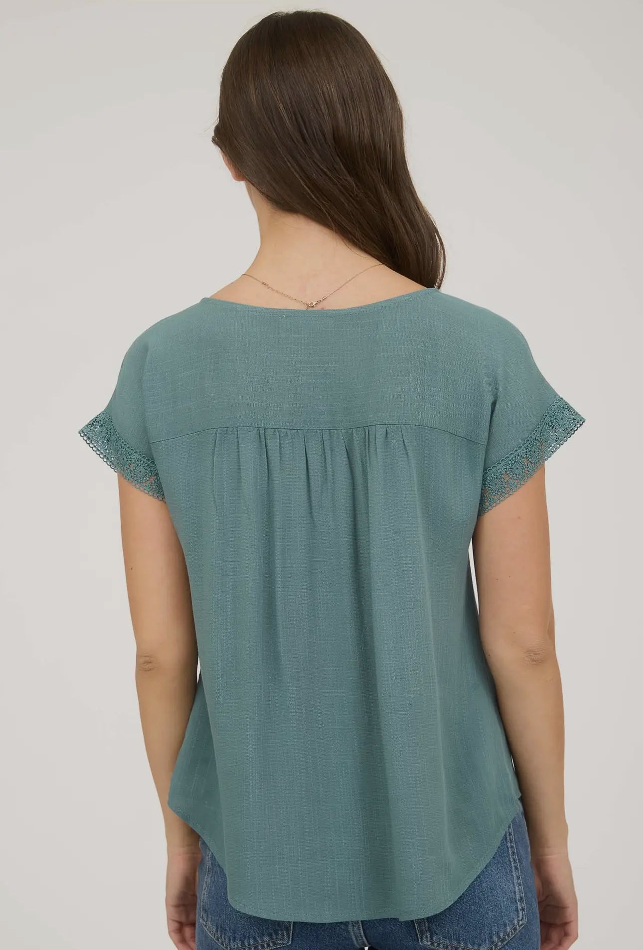 Sedona Lace Trim Top