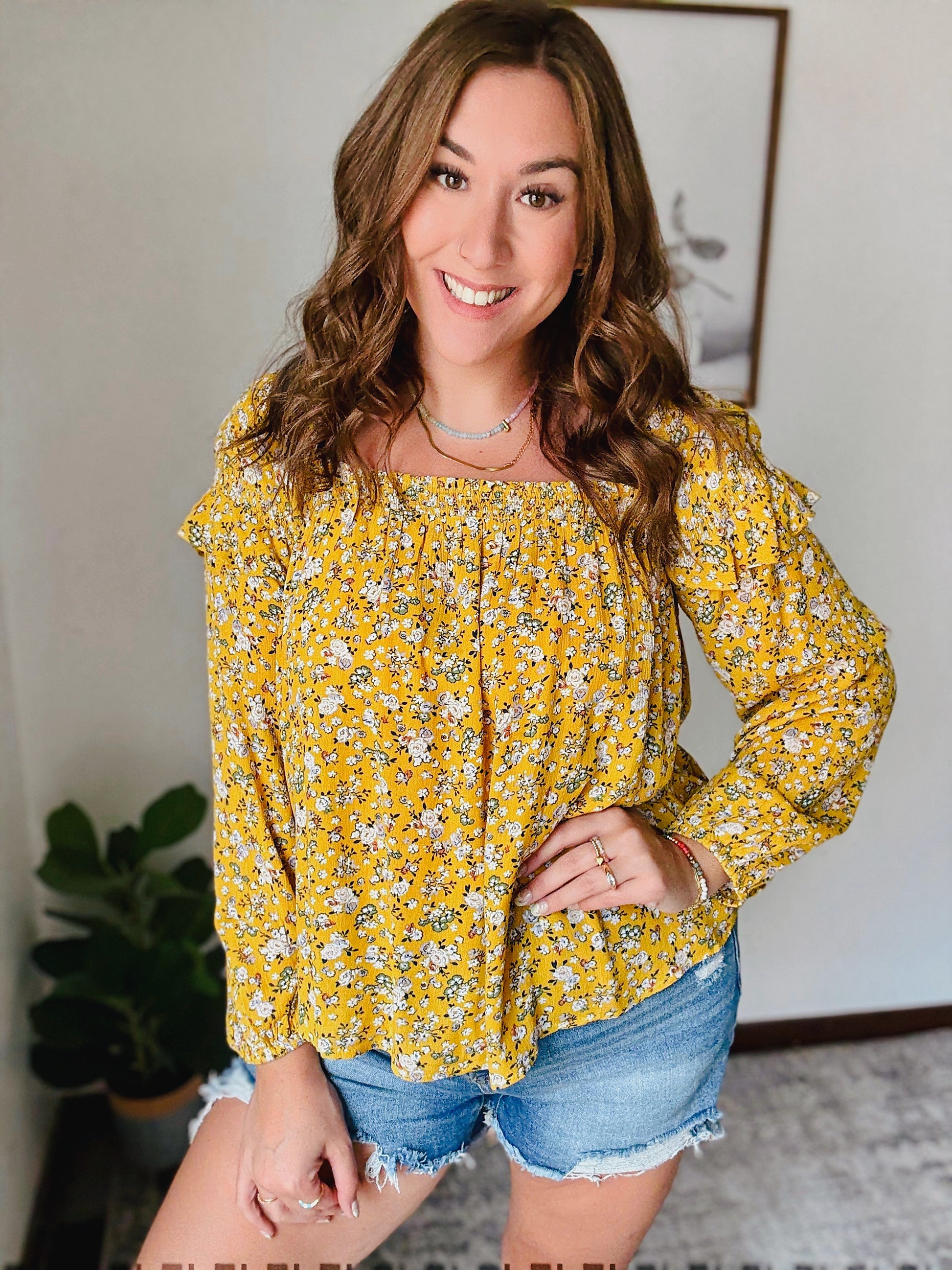 Picking Flowers Blouse