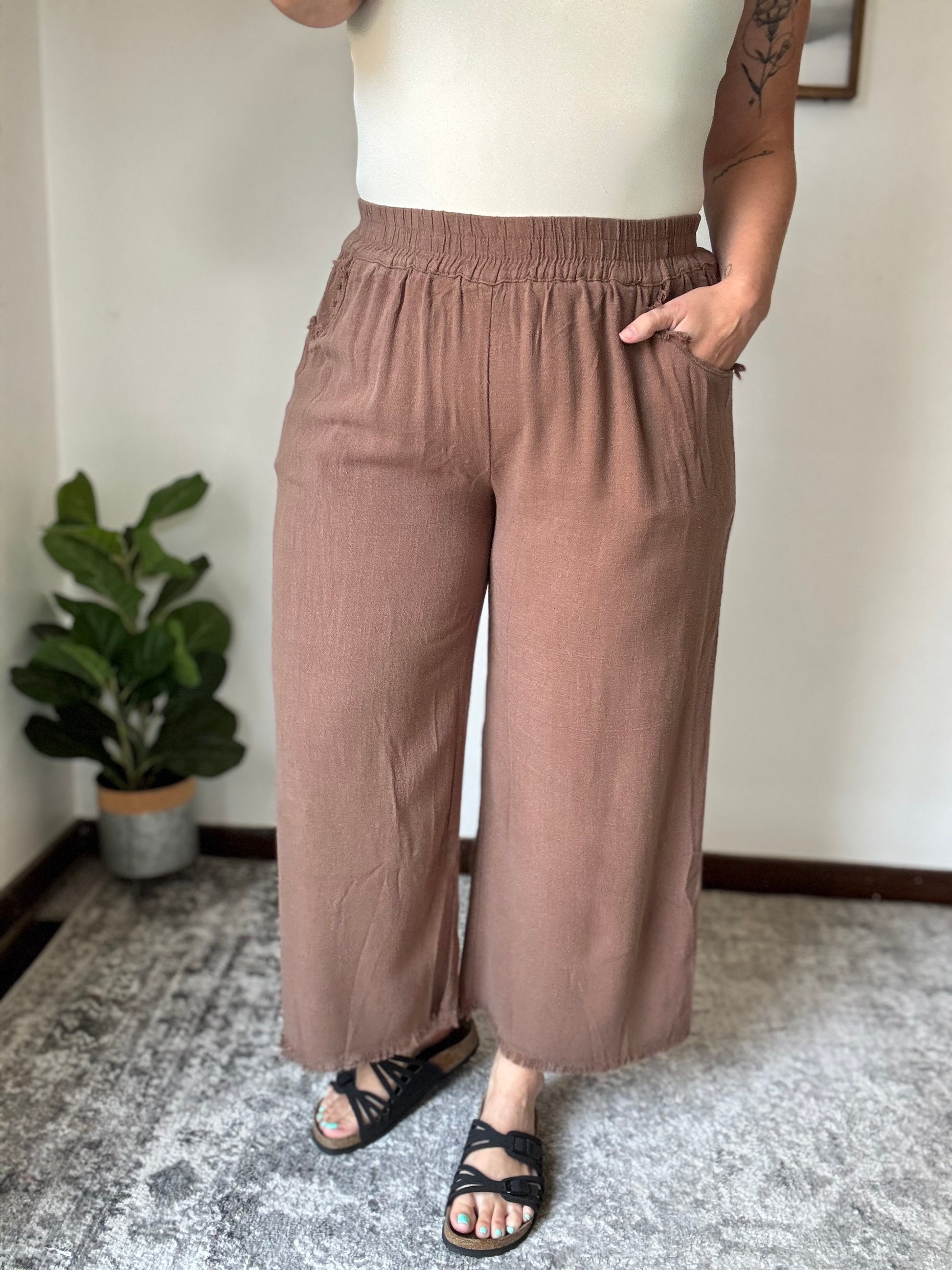 Salt Air Linen Pants