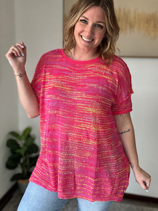 Summer Sun Knit Top