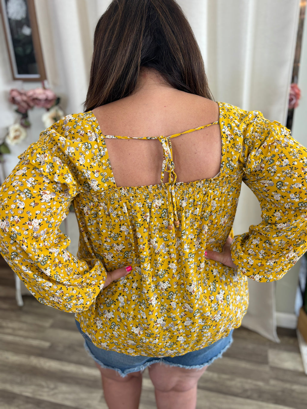 Picking Flowers Blouse