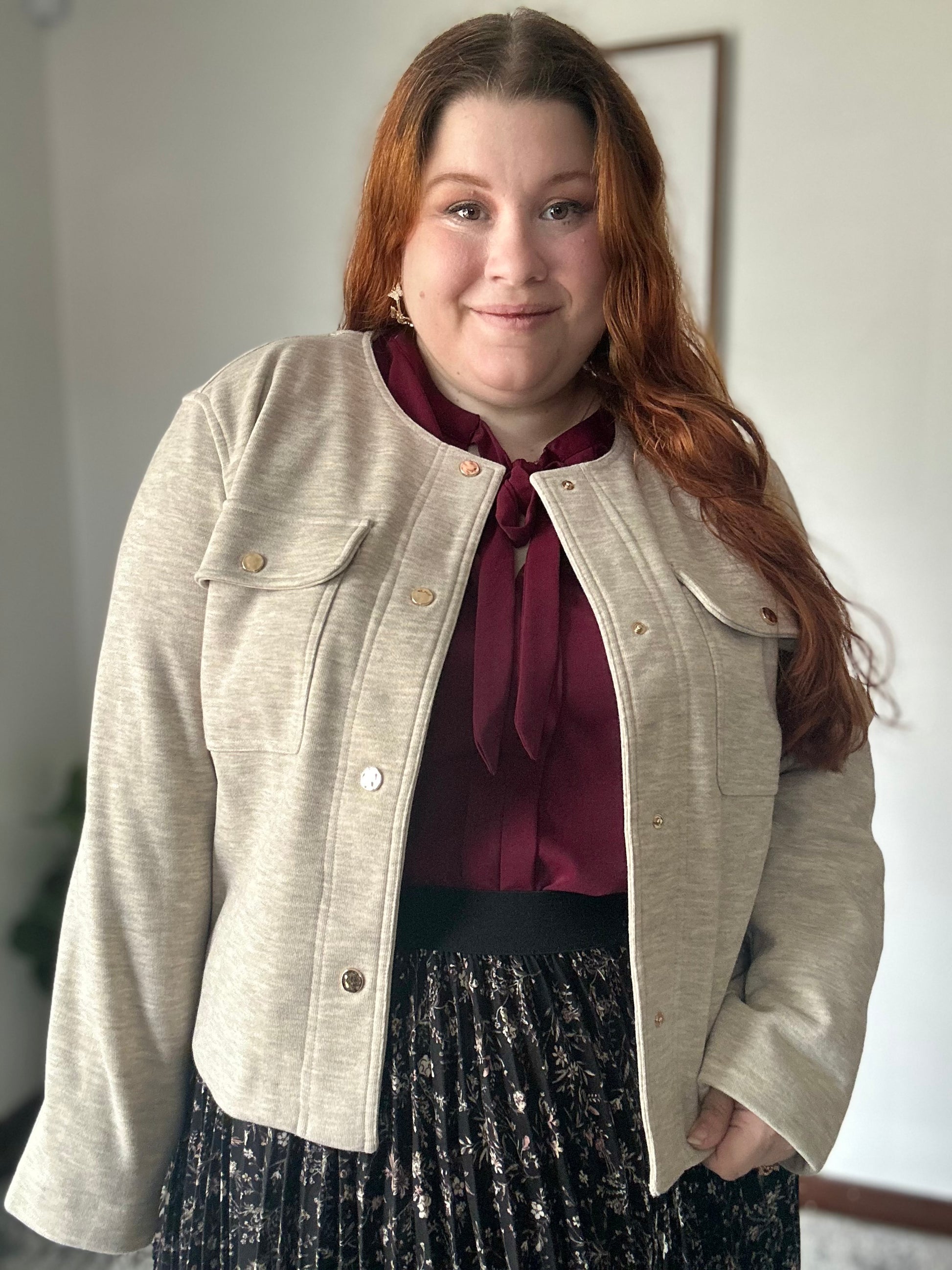 Oatmeal Cream Jacket