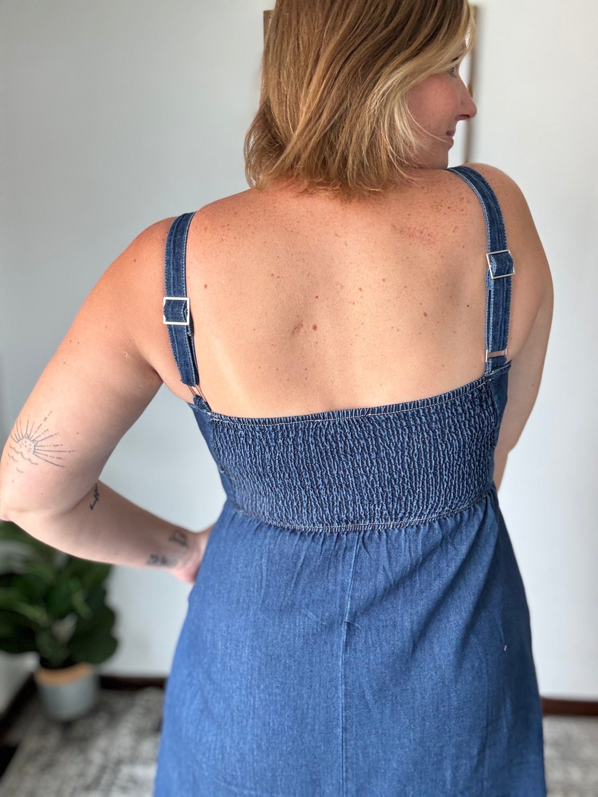 This Ain't Texas Denim Dress