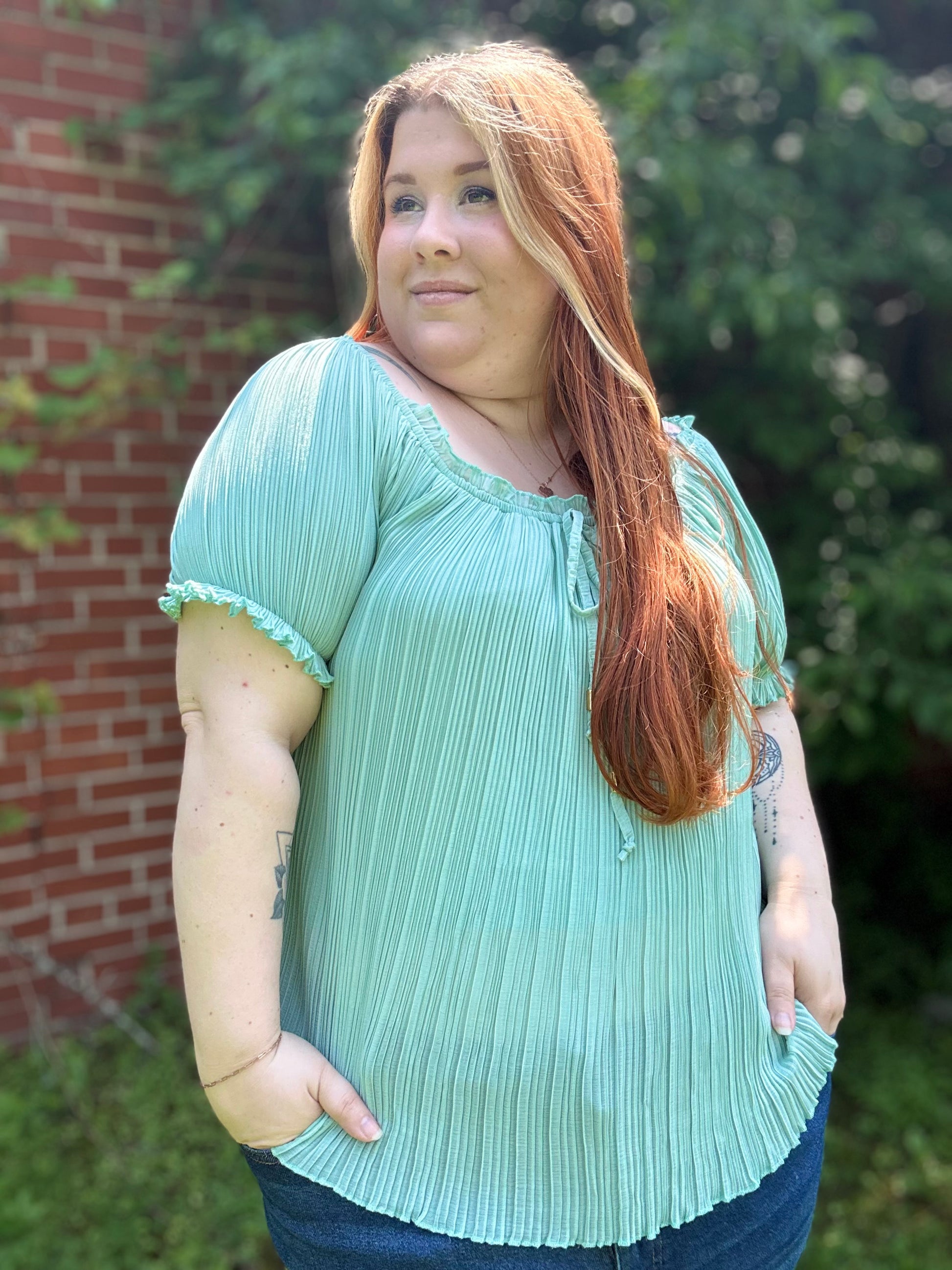Pleats Pleats Pleats Blouse