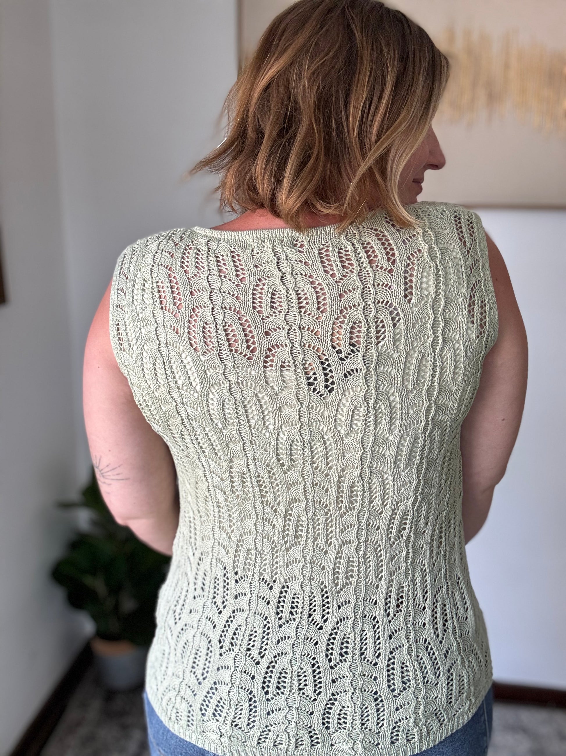 Endear Me Long Knit Vest