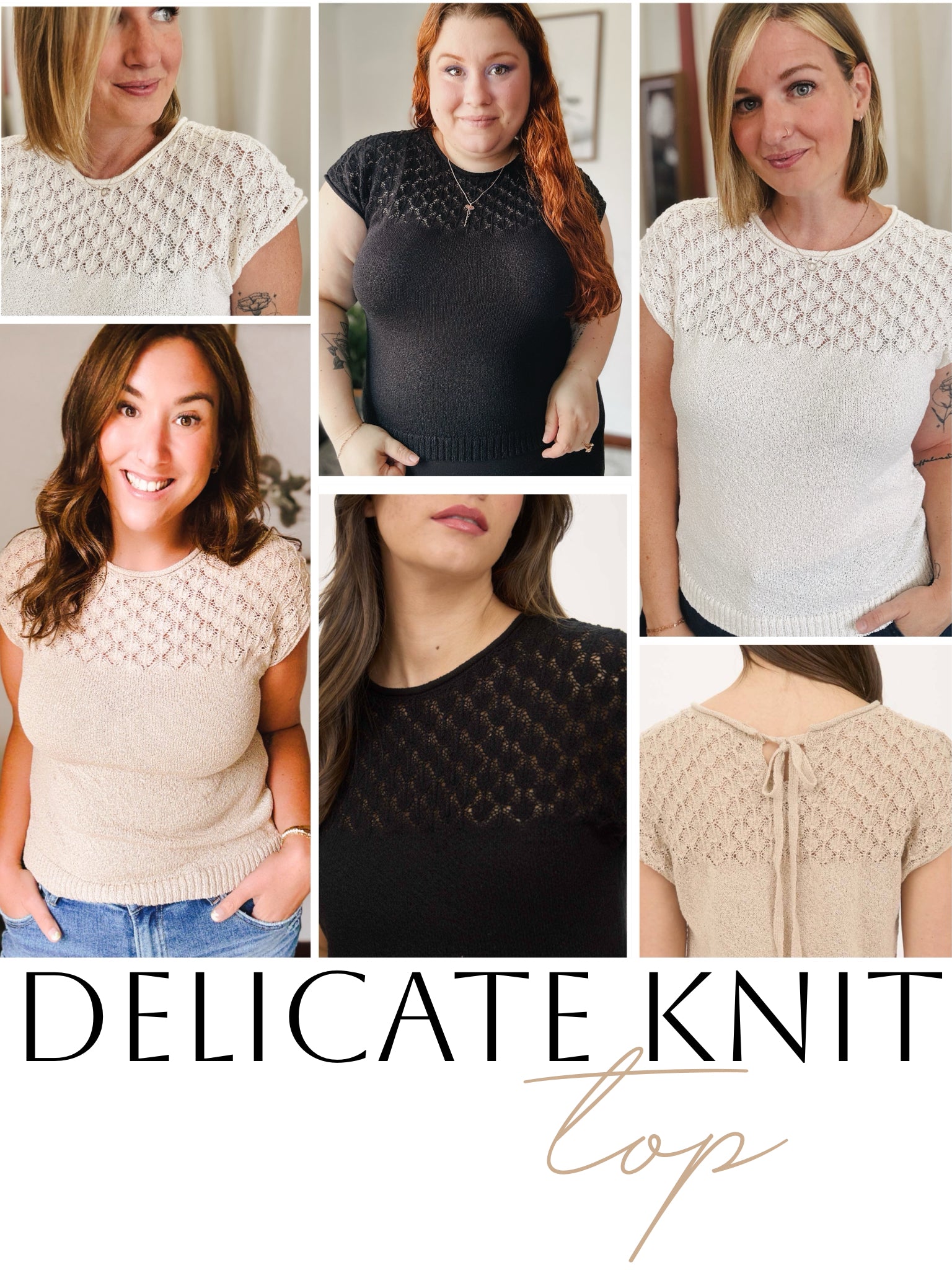 Delicate Knit Top