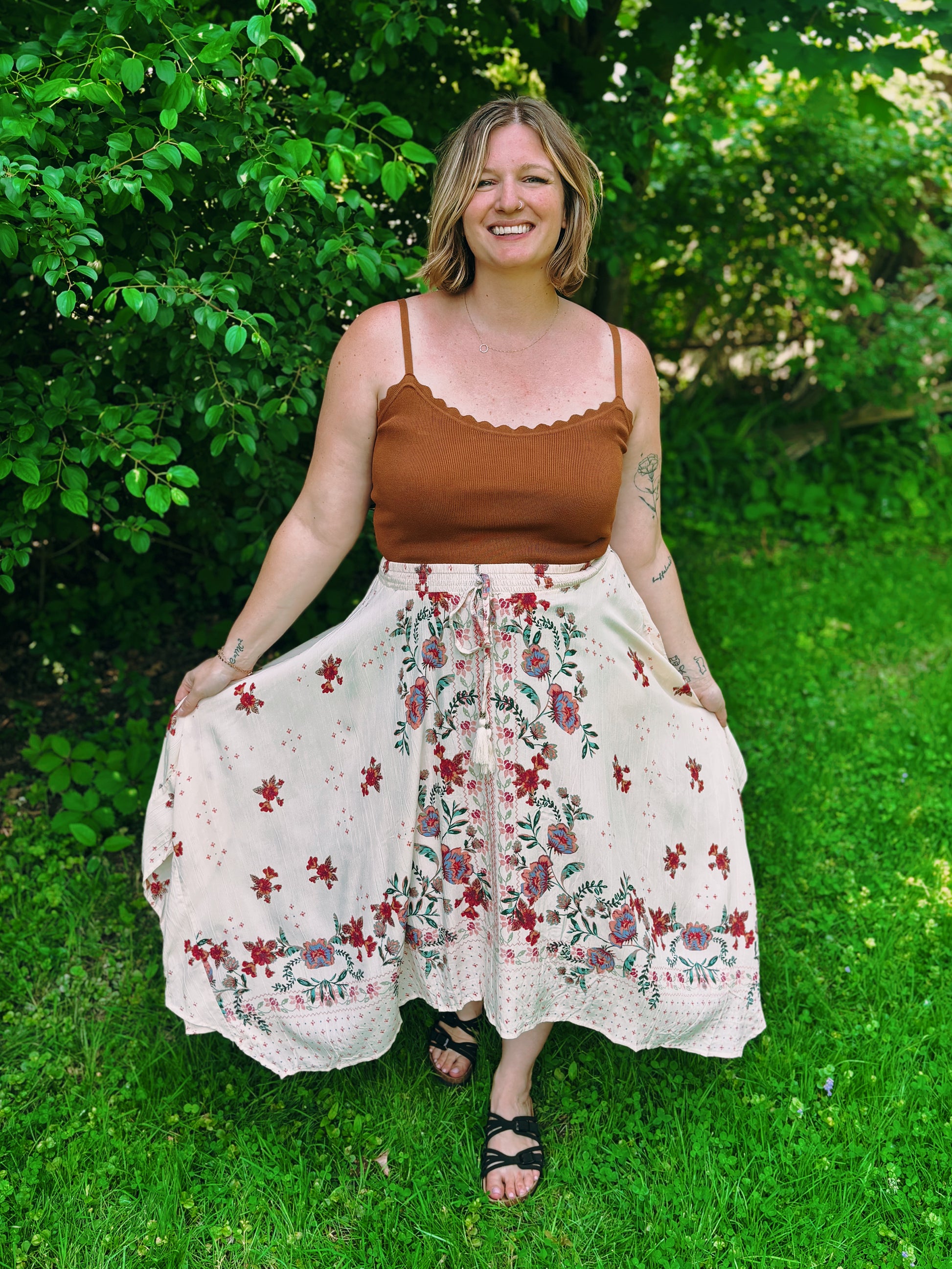 Rose Garden Skirt