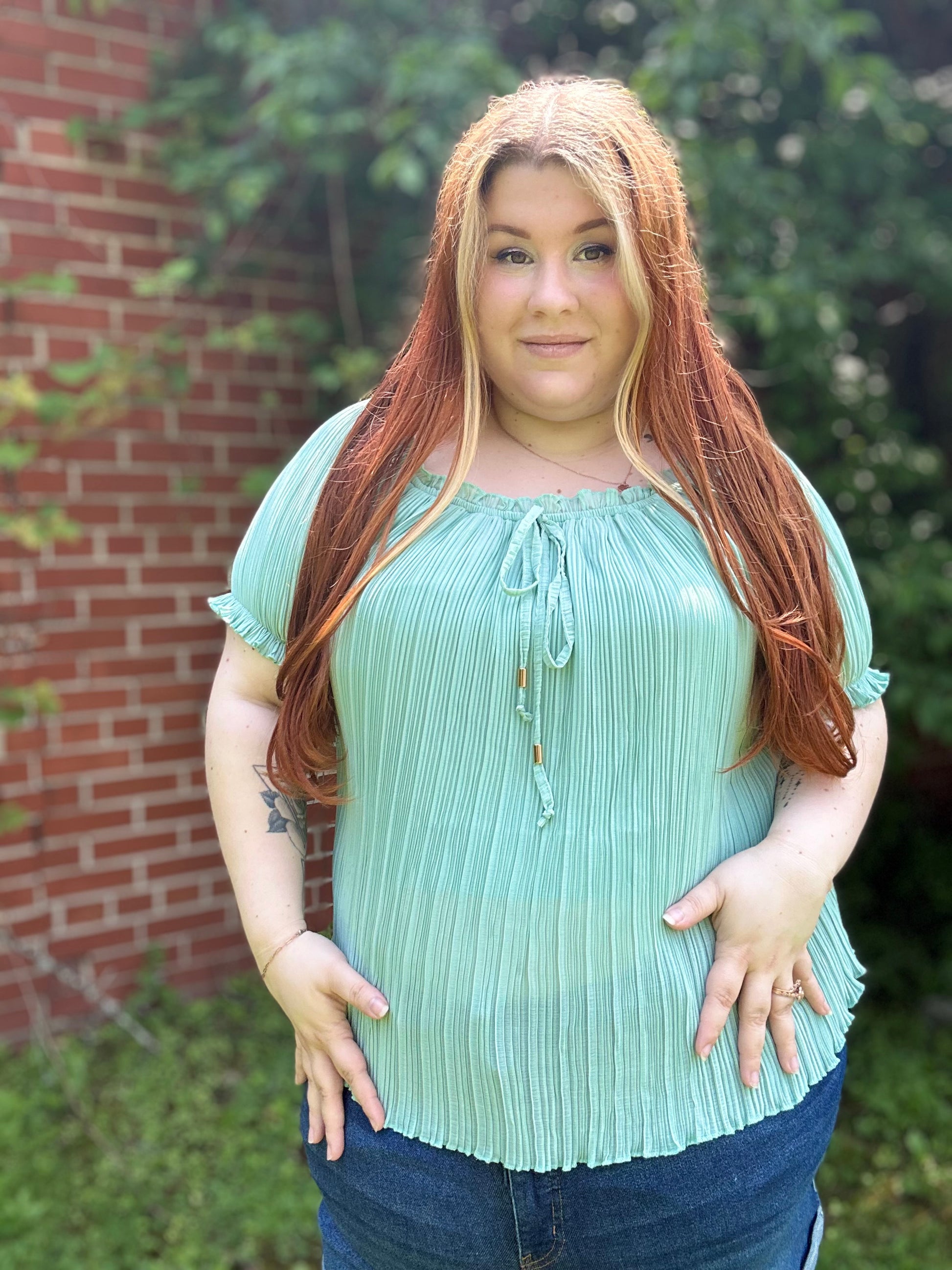 Pleats Pleats Pleats Blouse