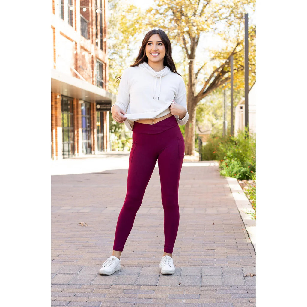 PREORDER Julia Rose Leggings with Pockets