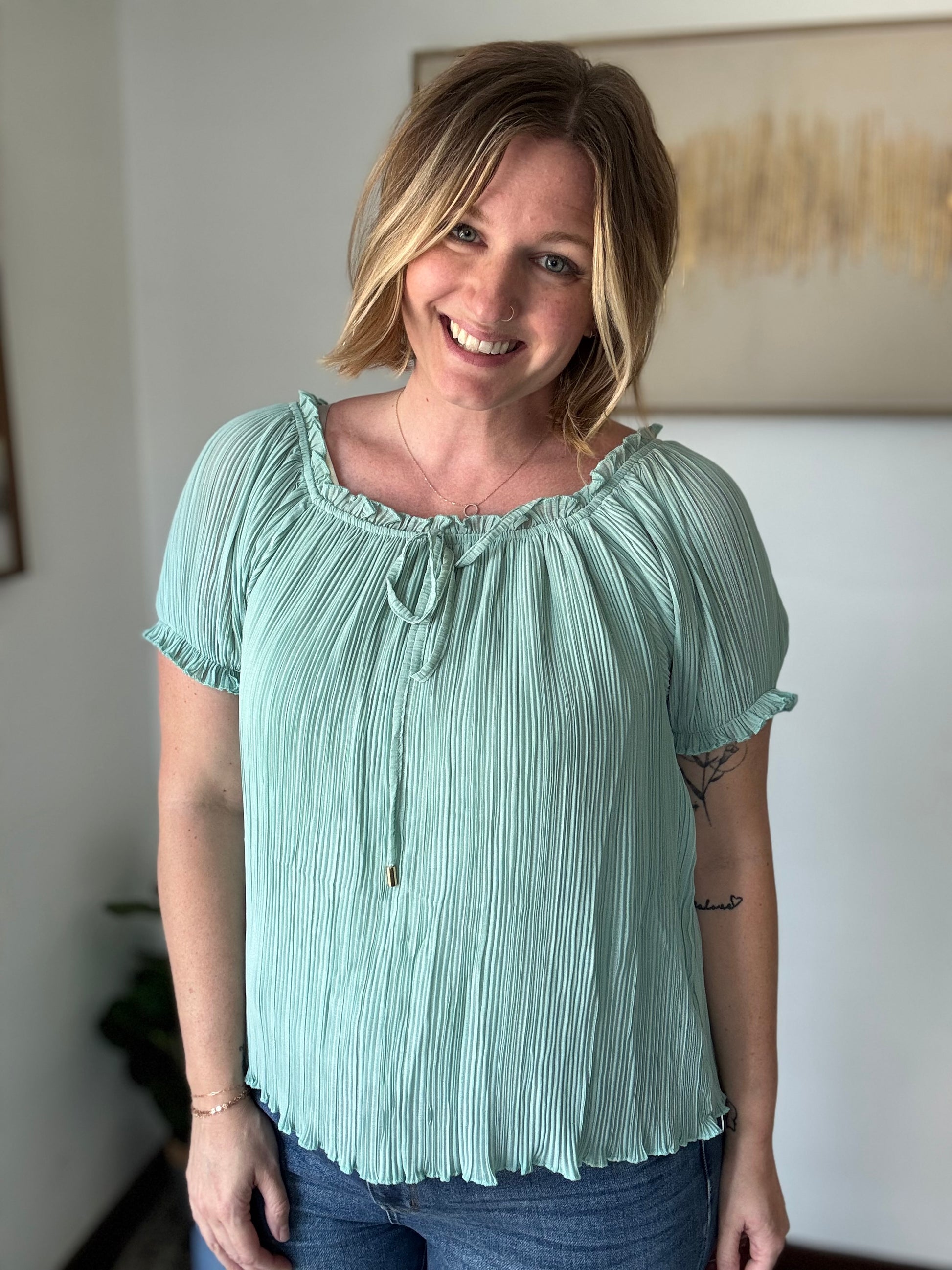 Pleats Pleats Pleats Blouse