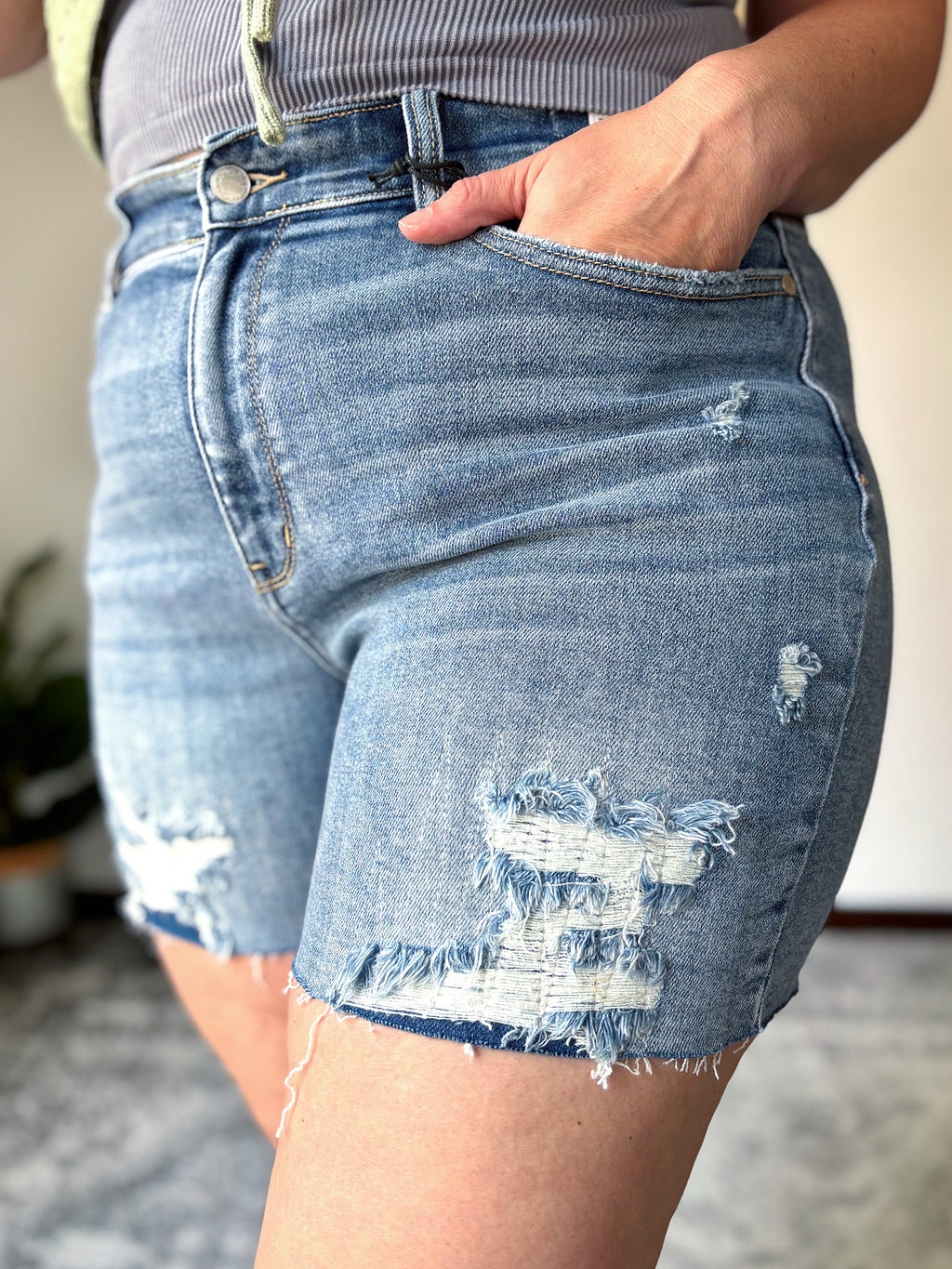 Judy Blue Beach Babe Shorts