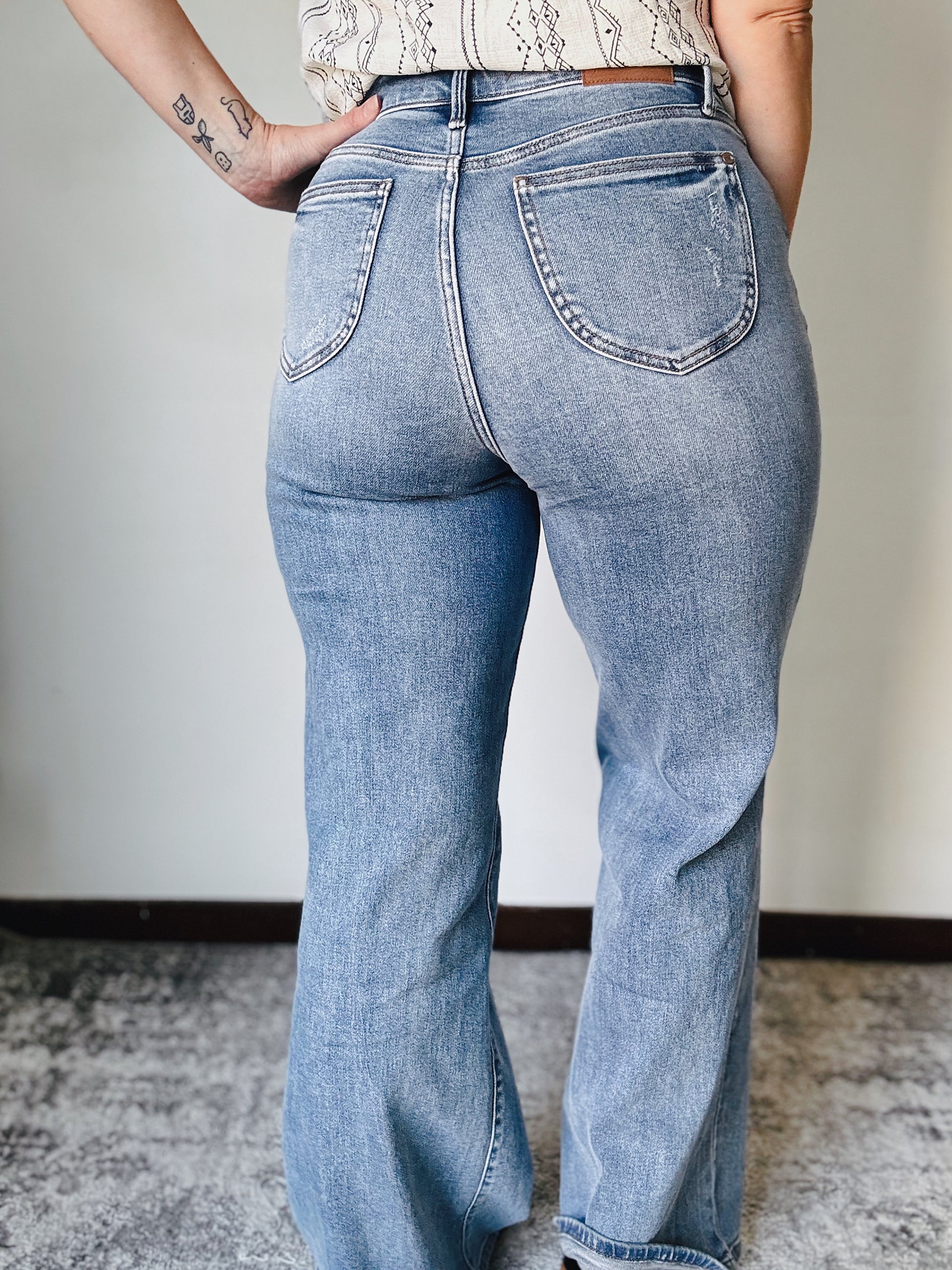 Judy Blue Kerry Retro Wide Leg