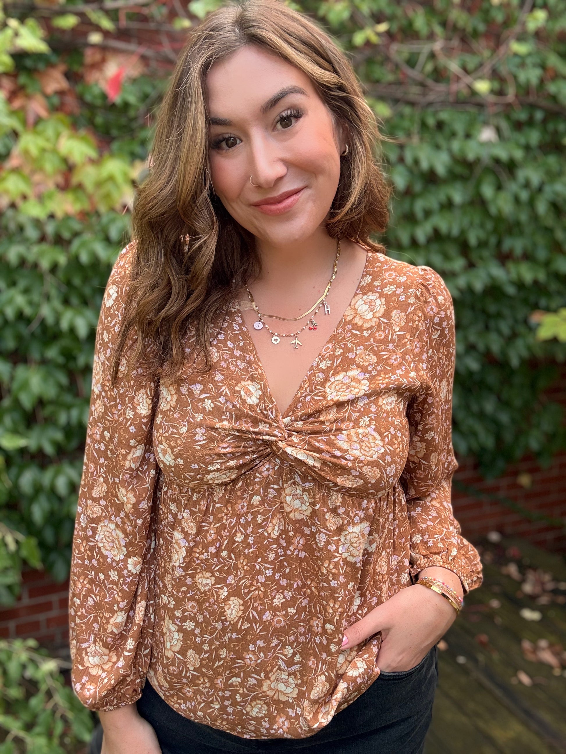 Autumn with a Twist Top