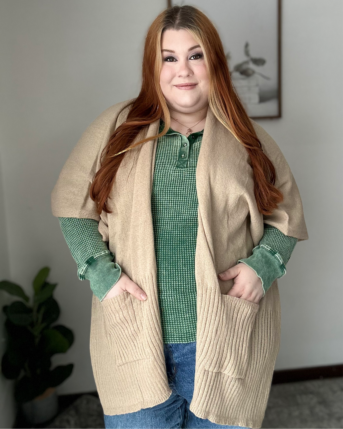 Knit Cardigan Shawls