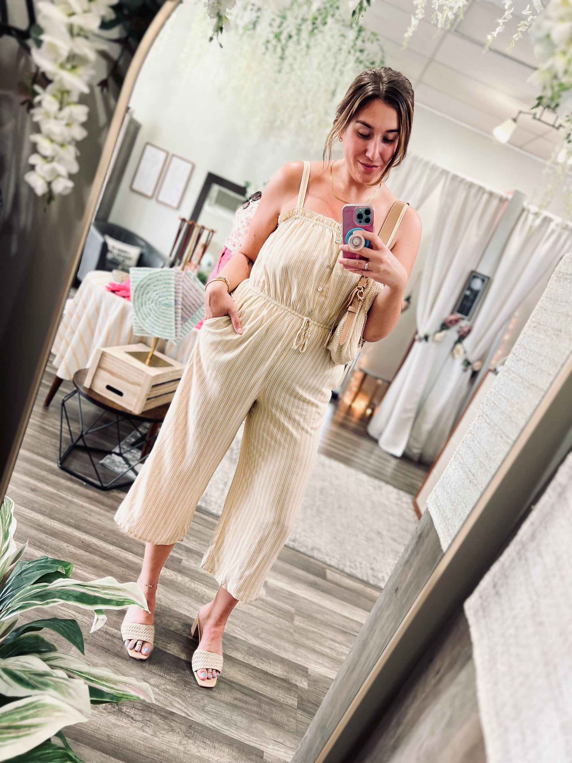 Buttered Button Jumpsuit