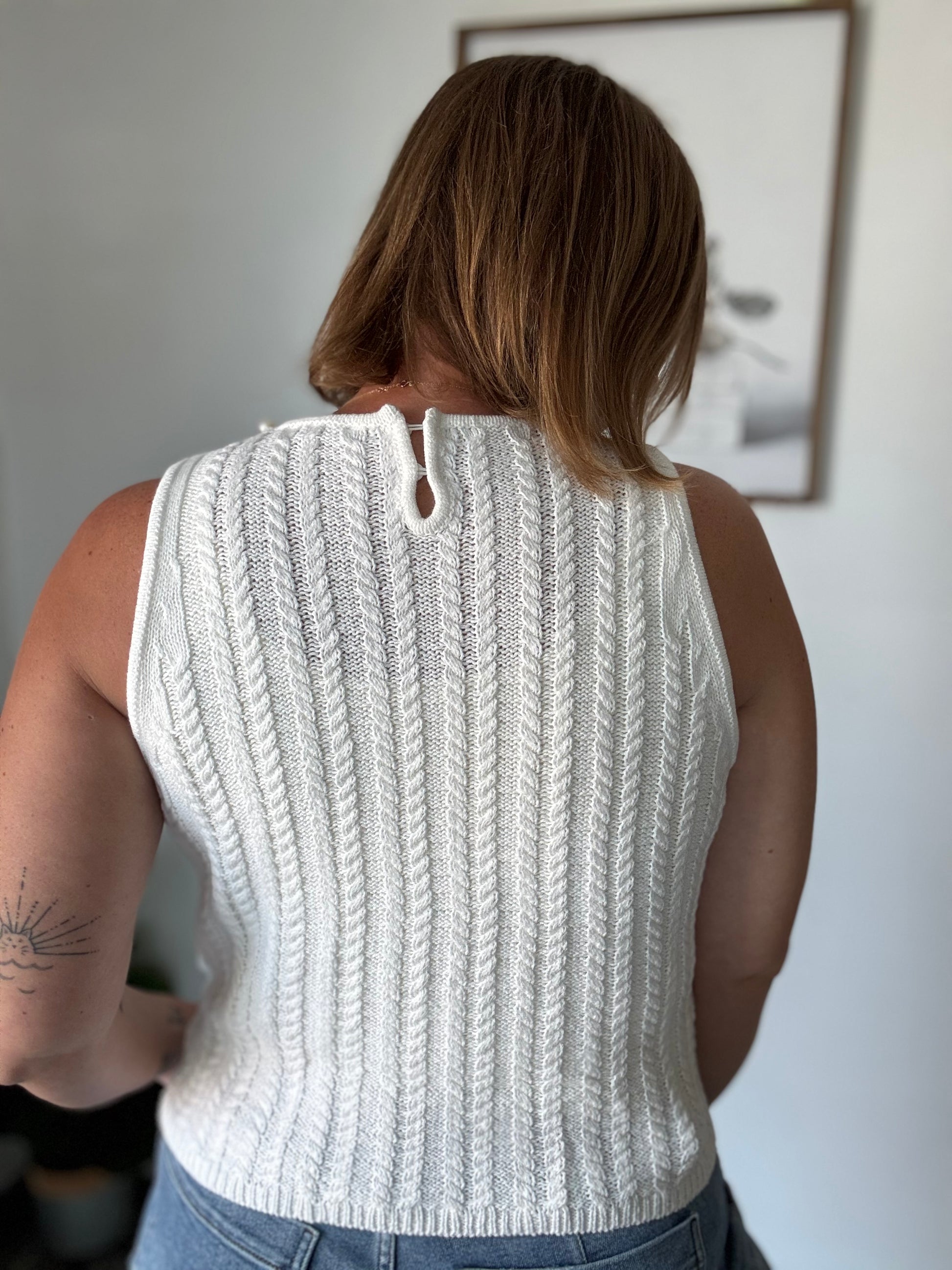 Pearl Knit Vest
