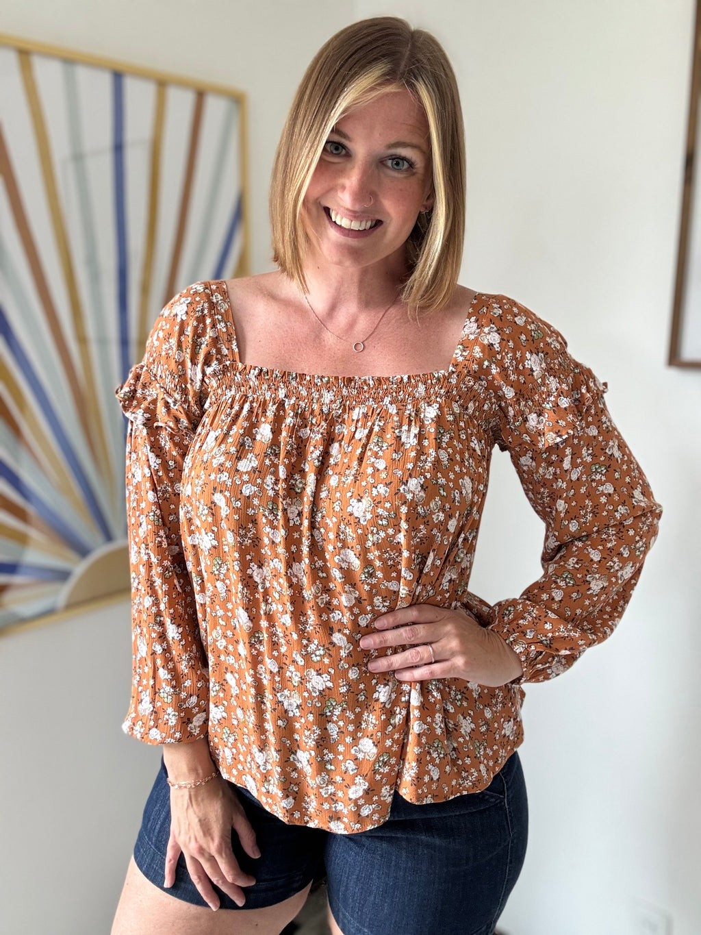 Picking Flowers Blouse