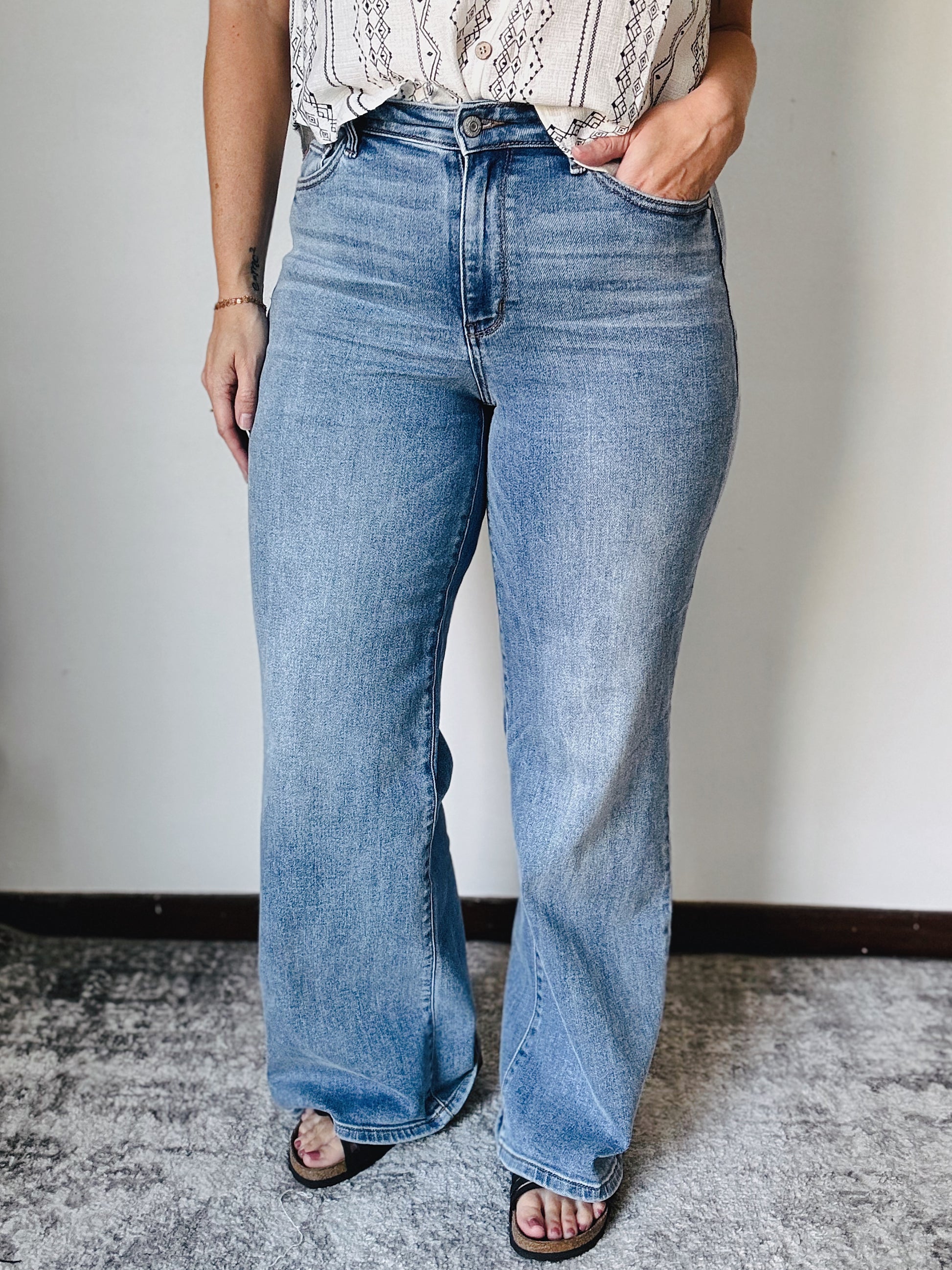 Judy Blue Kerry Retro Wide Leg