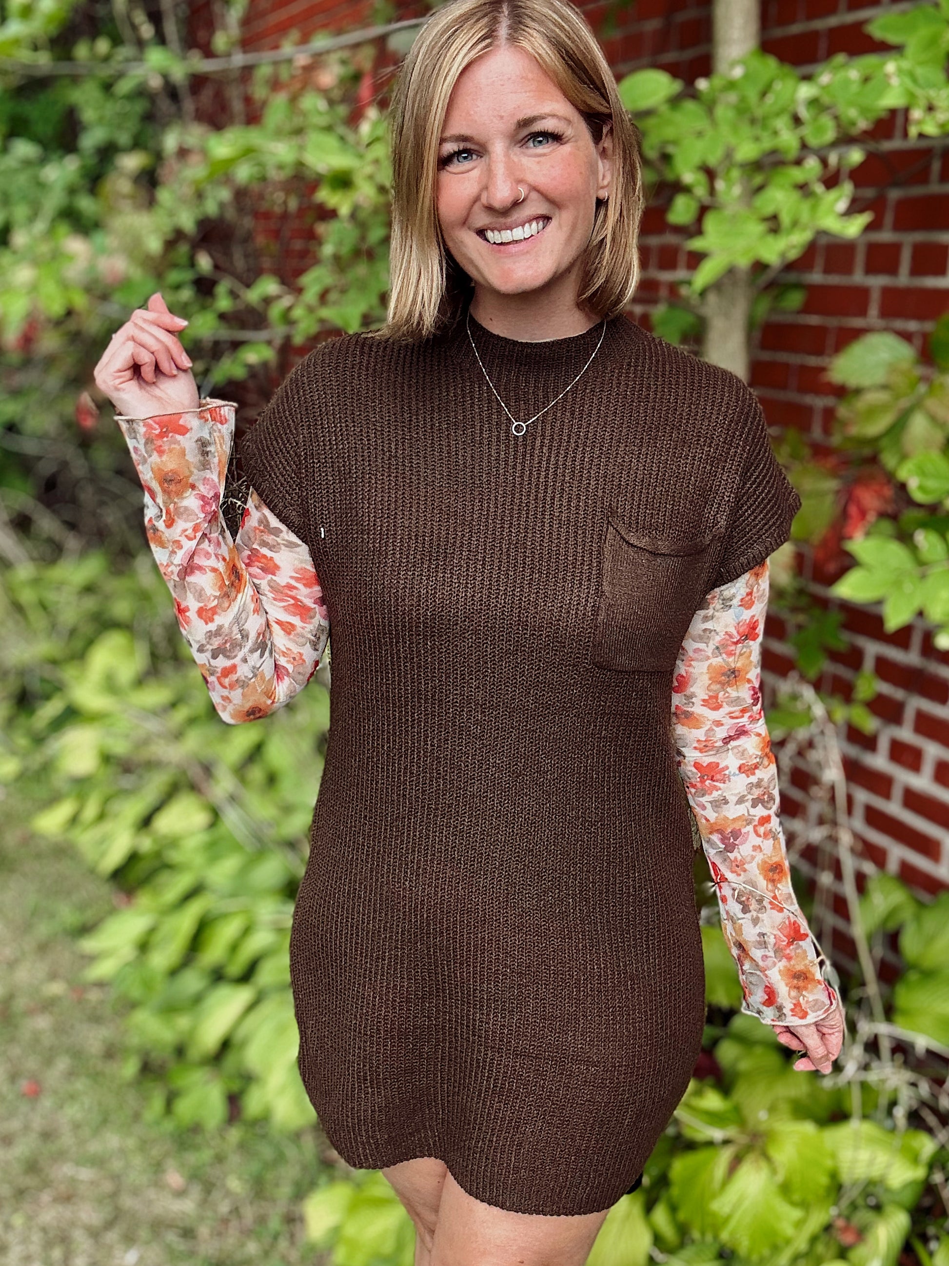 Stick Season Sweater Dress