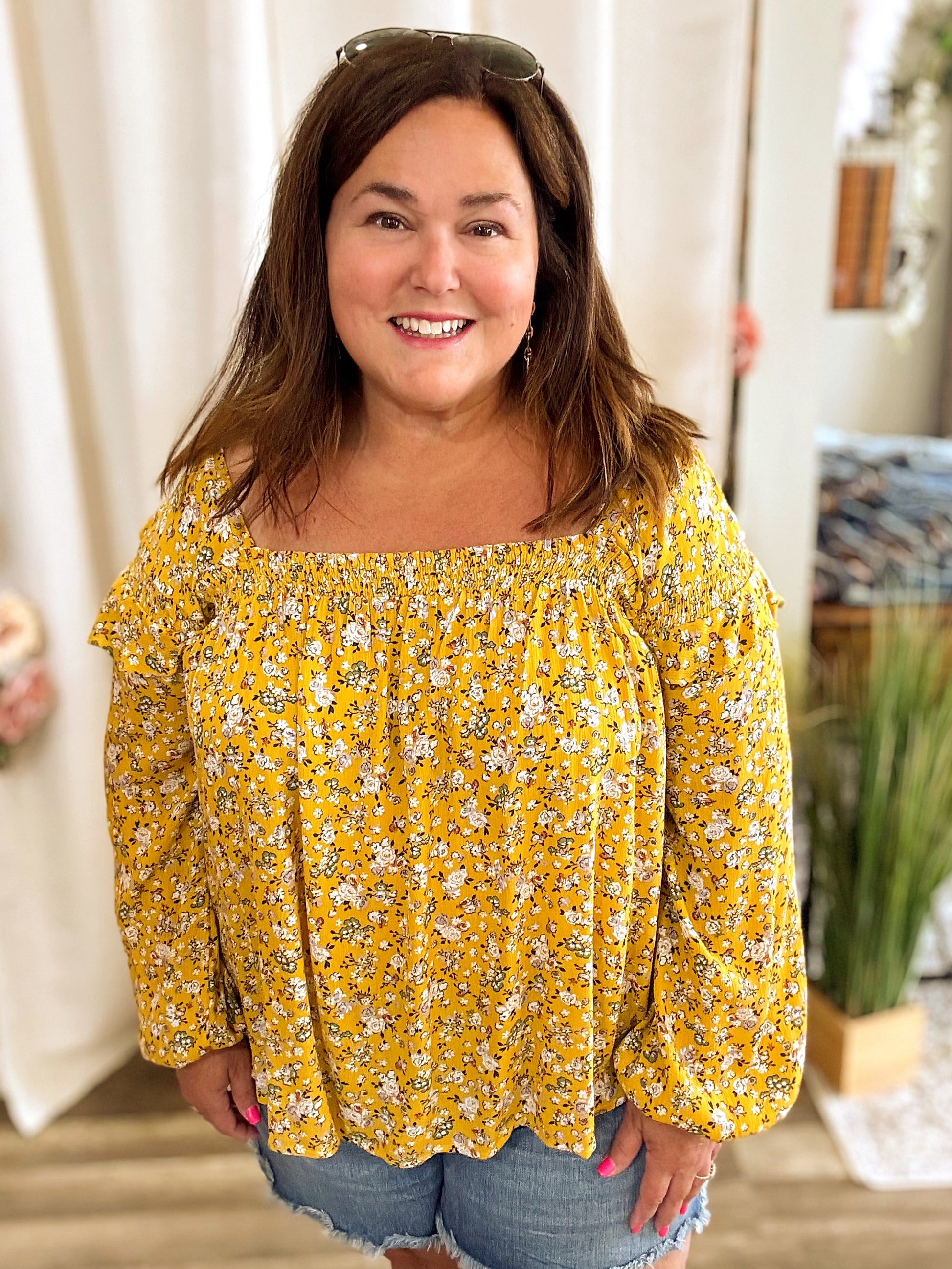 Picking Flowers Blouse
