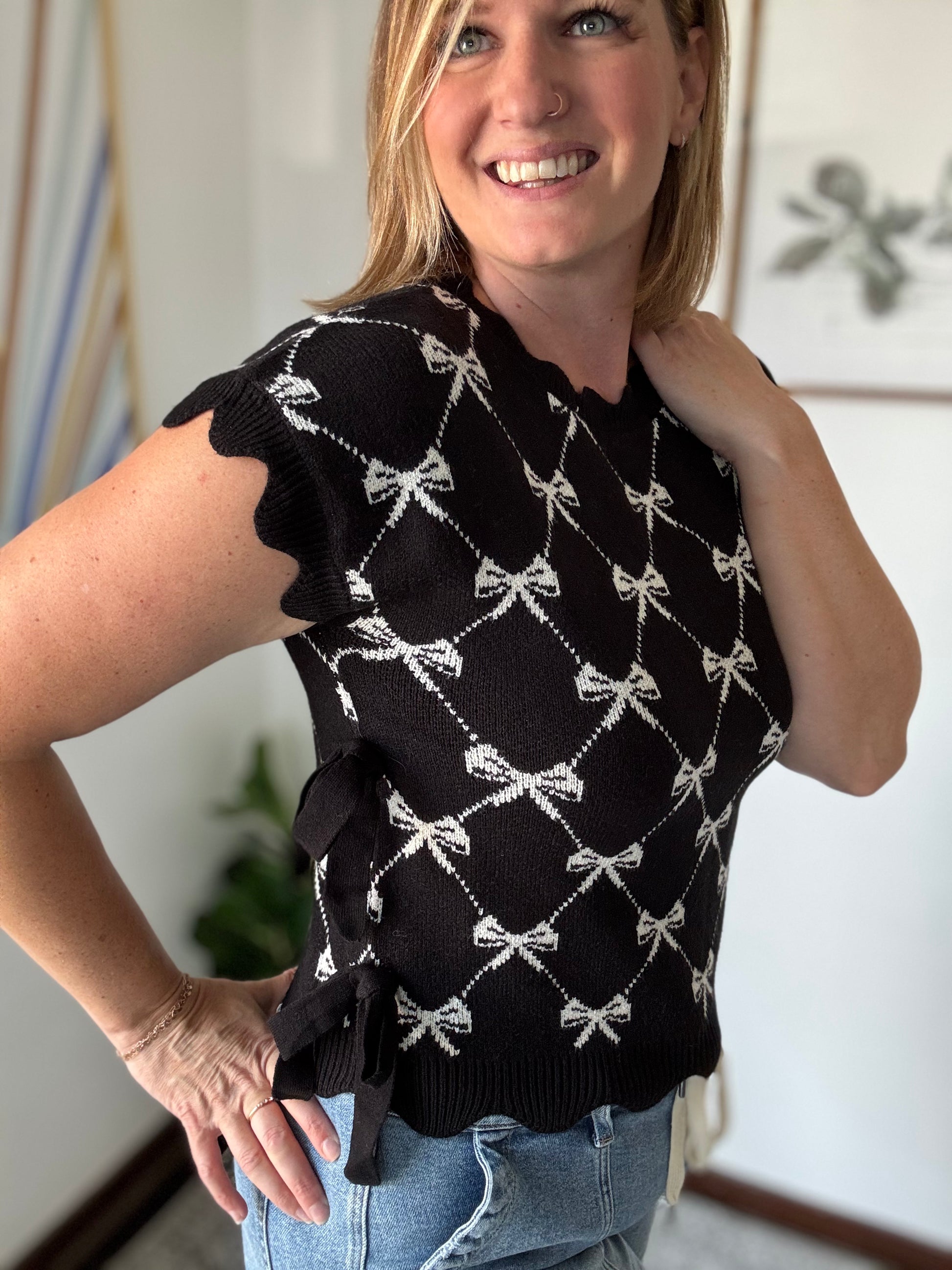 Pretty Little Bow Vest