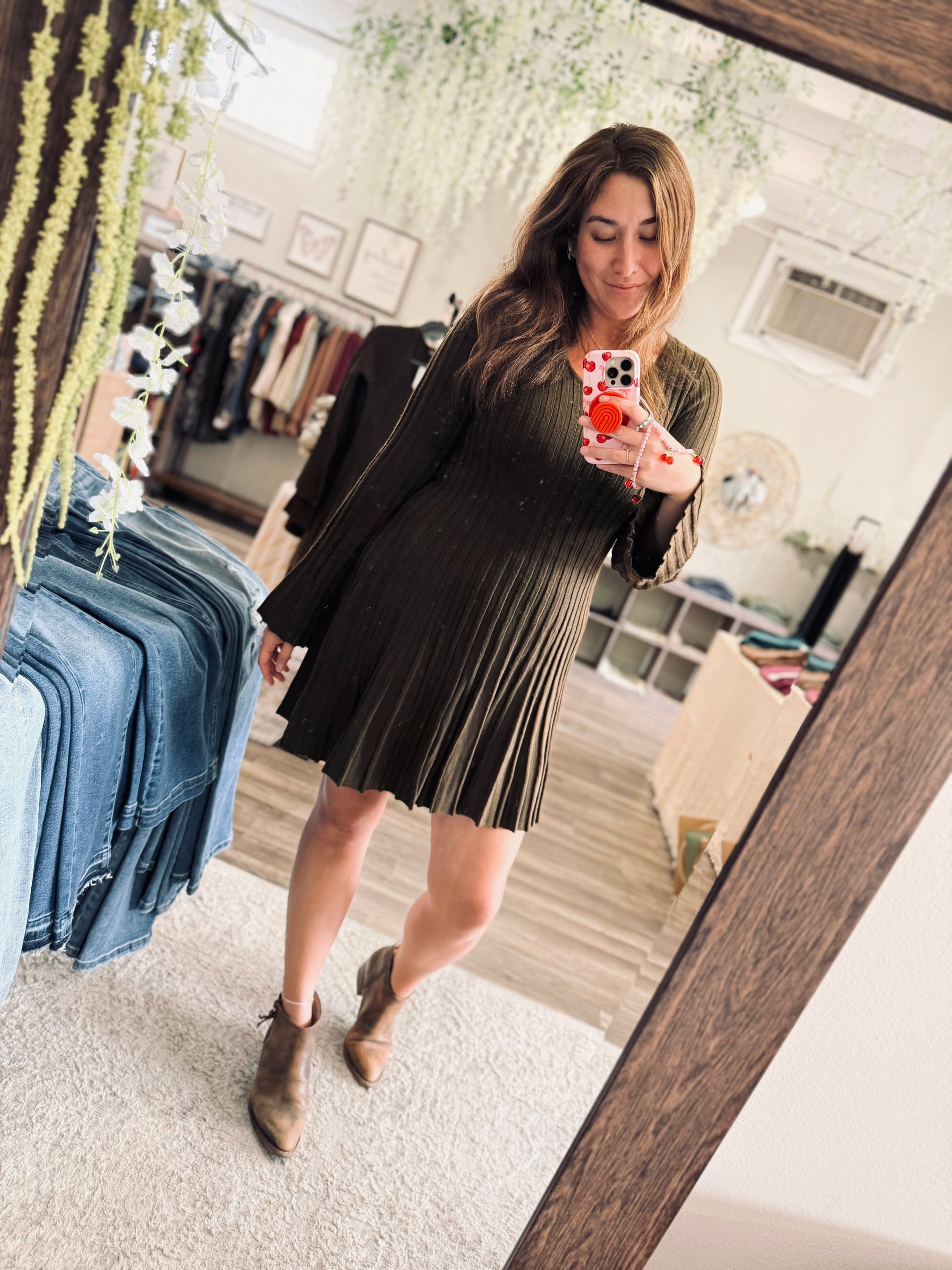 Cider Sweetheart Dress