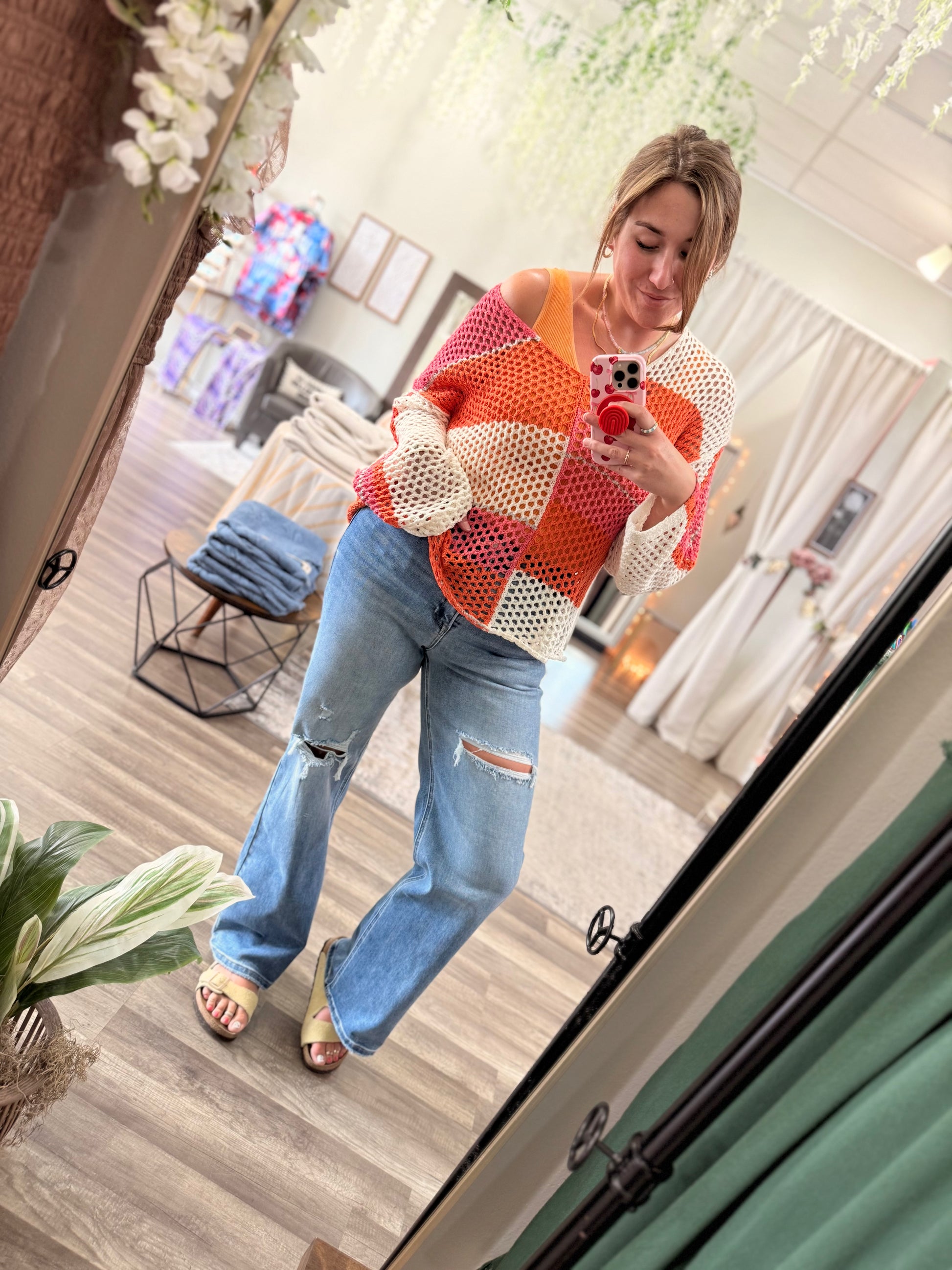 Risen So-Cal Distressed Wide Legs