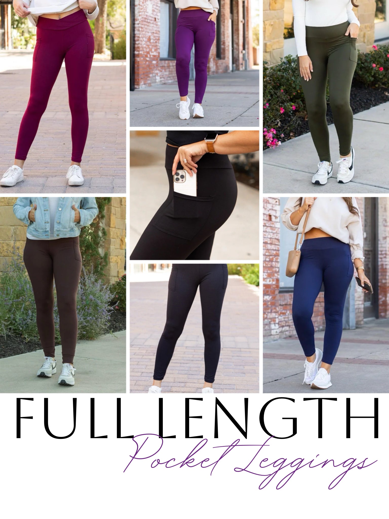 PREORDER Julia Rose Leggings with Pockets