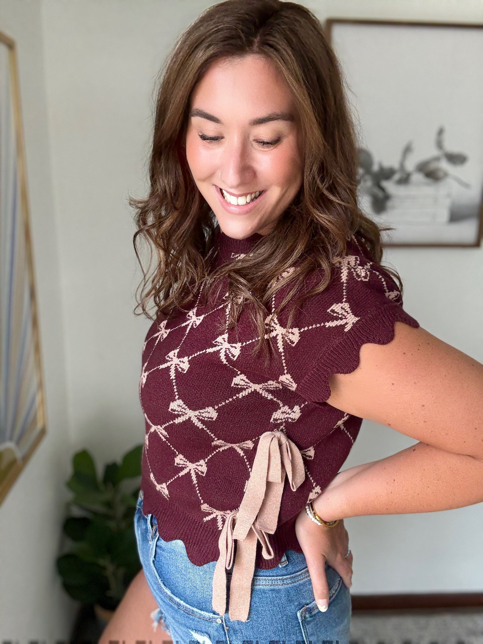 Pretty Little Bow Vest