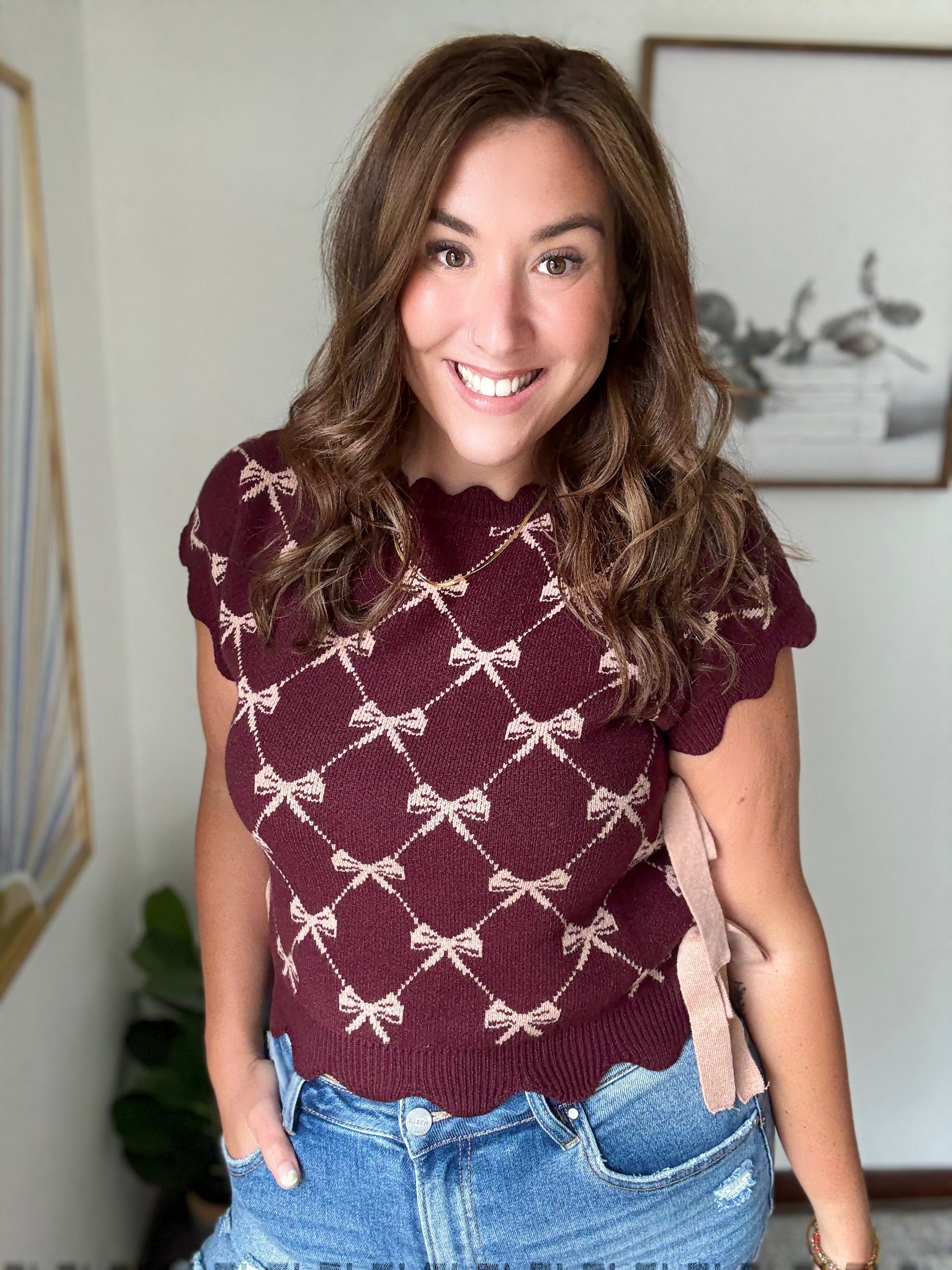 Pretty Little Bow Vest