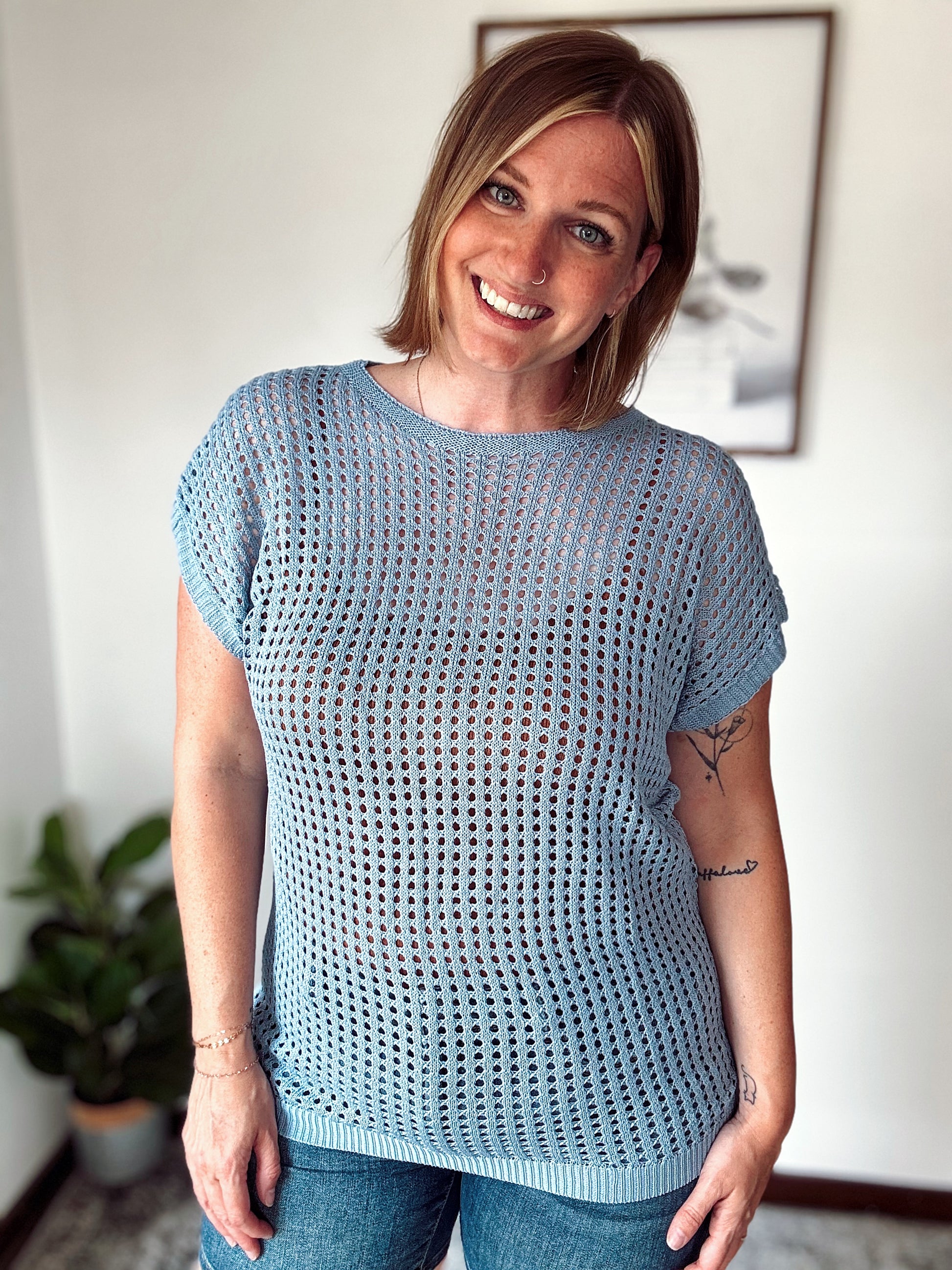 Catching Waves Knit Top