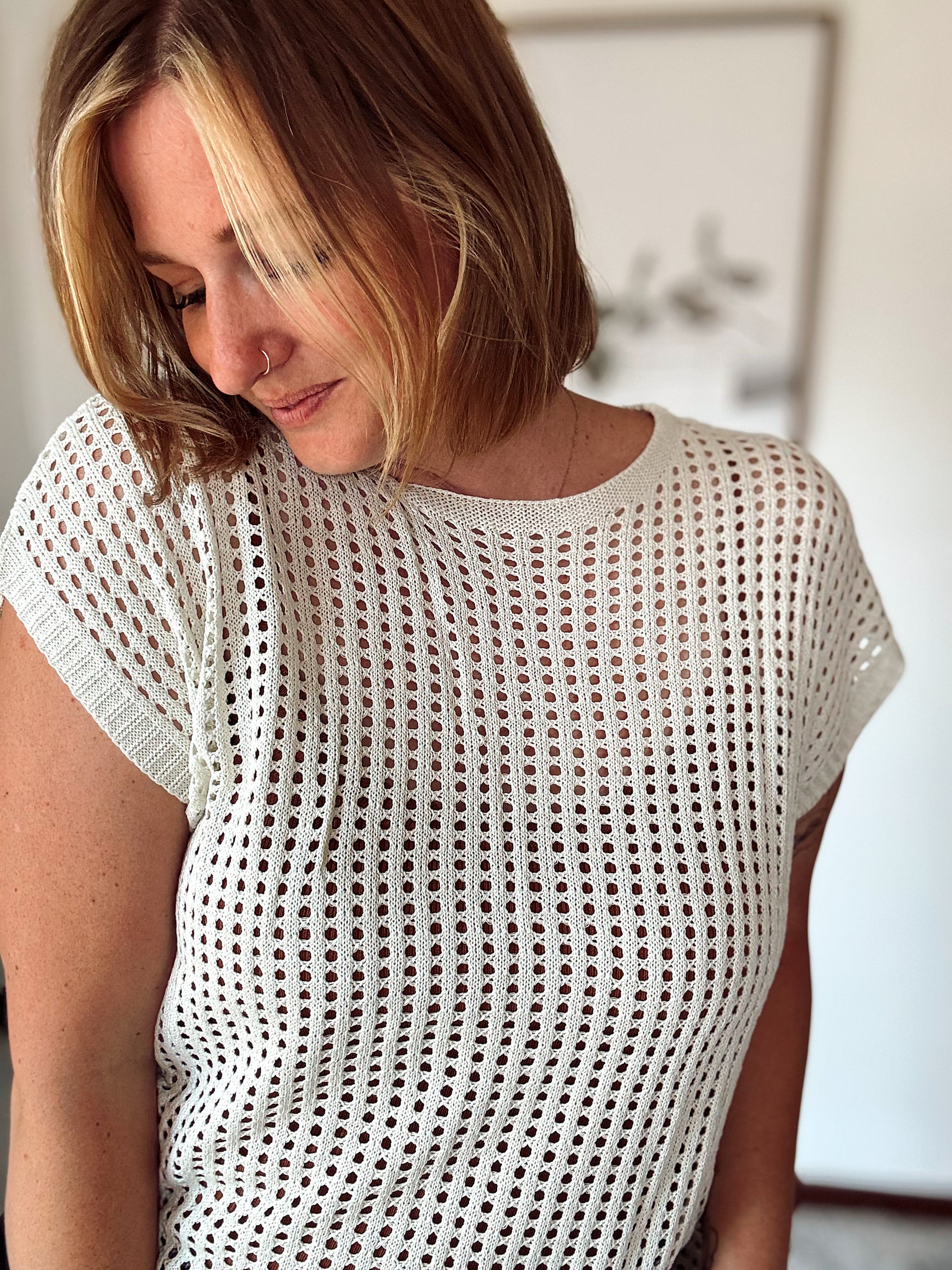 Catching Waves Knit Top
