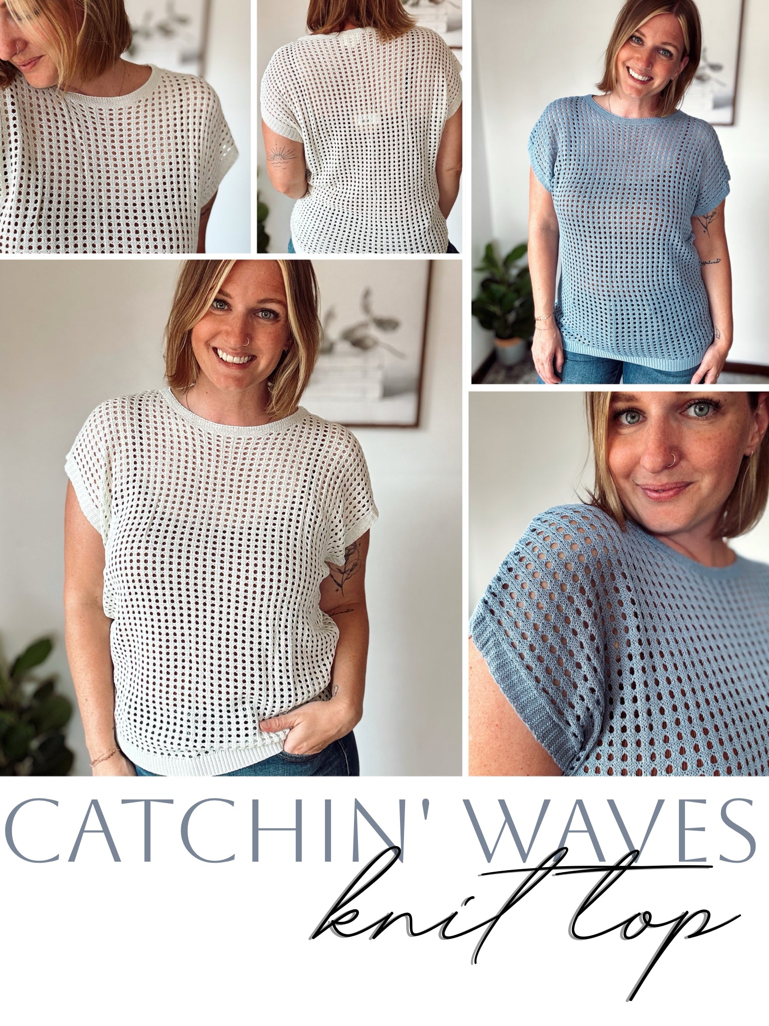 Catching Waves Knit Top
