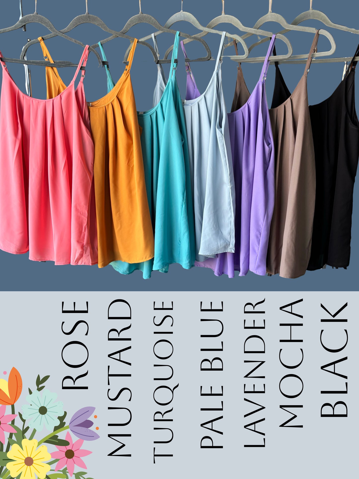 DOTD Chiffon Tanks