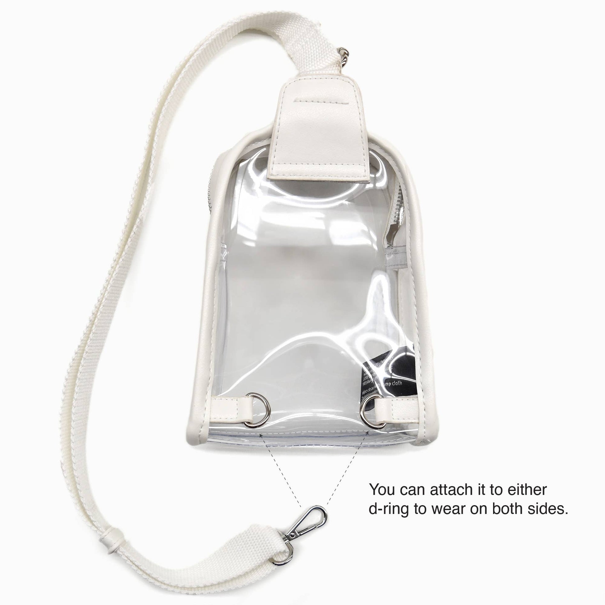 NFL Buffalo Bills Clear 3D Mini Sling