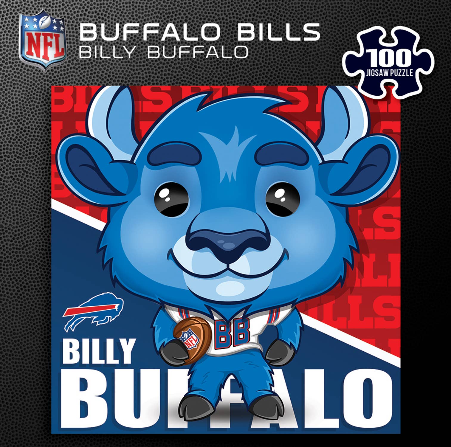 Billy Buffalo - Buffalo Bills Mascot 100 Piece Puzzle