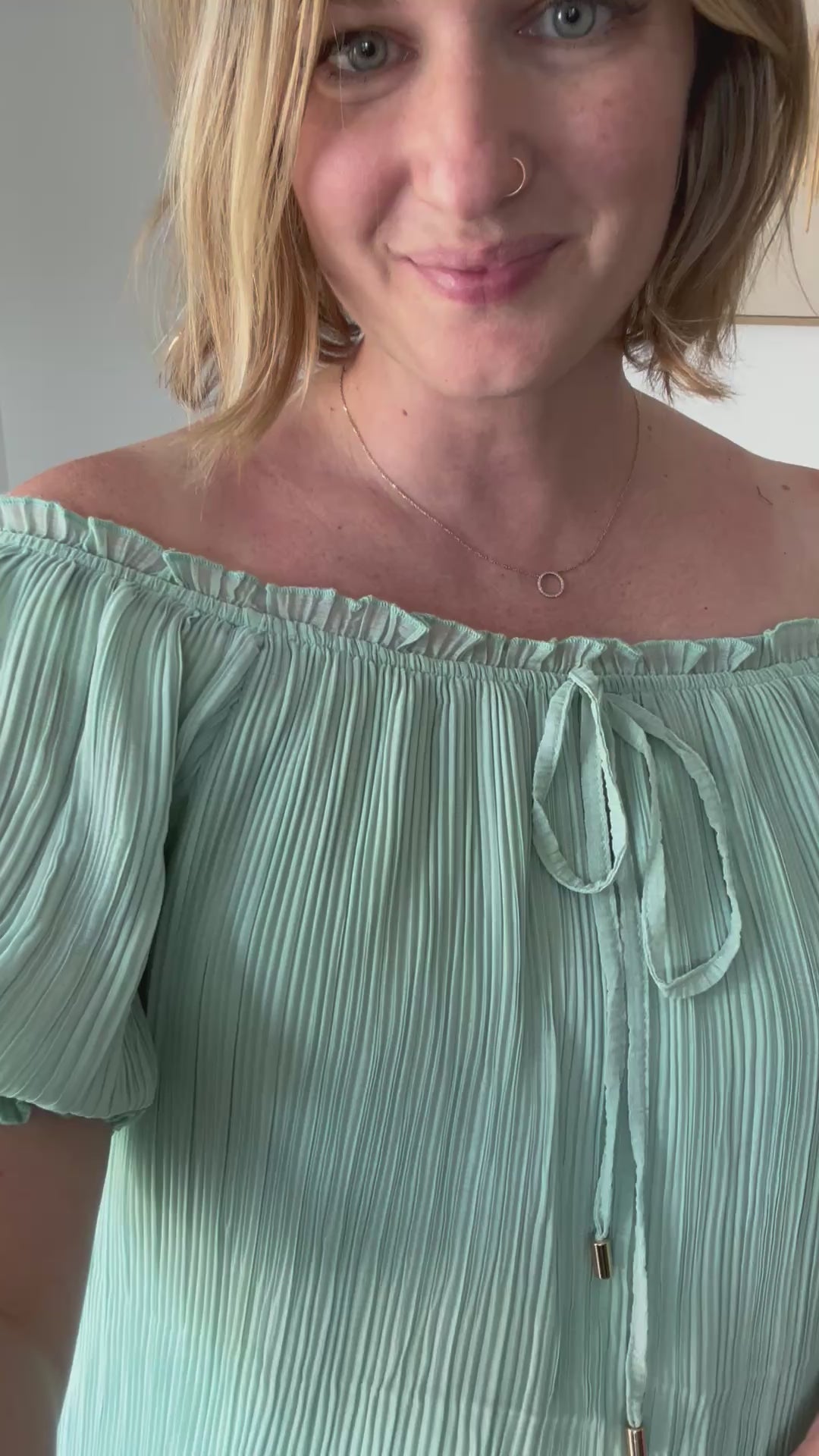 Pleats Pleats Pleats Blouse