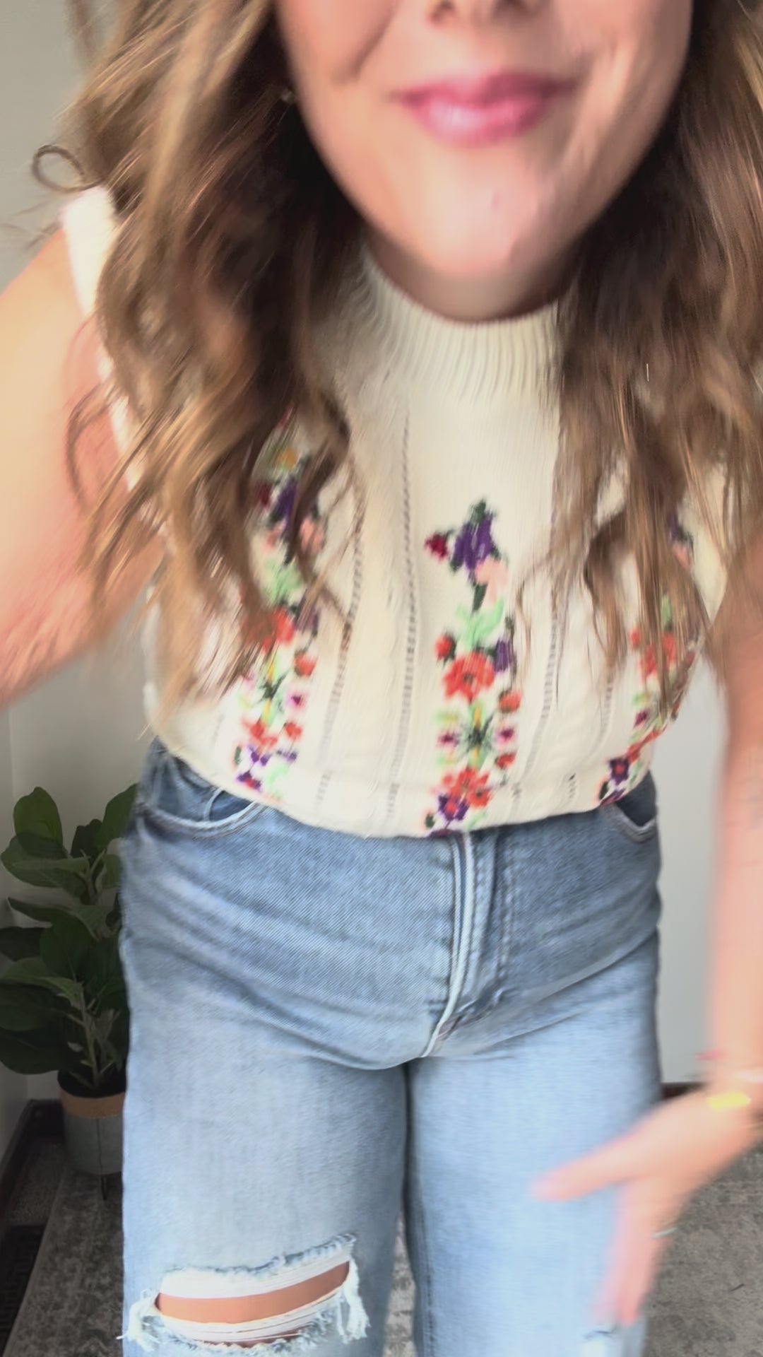Risen So-Cal Distressed Wide Legs