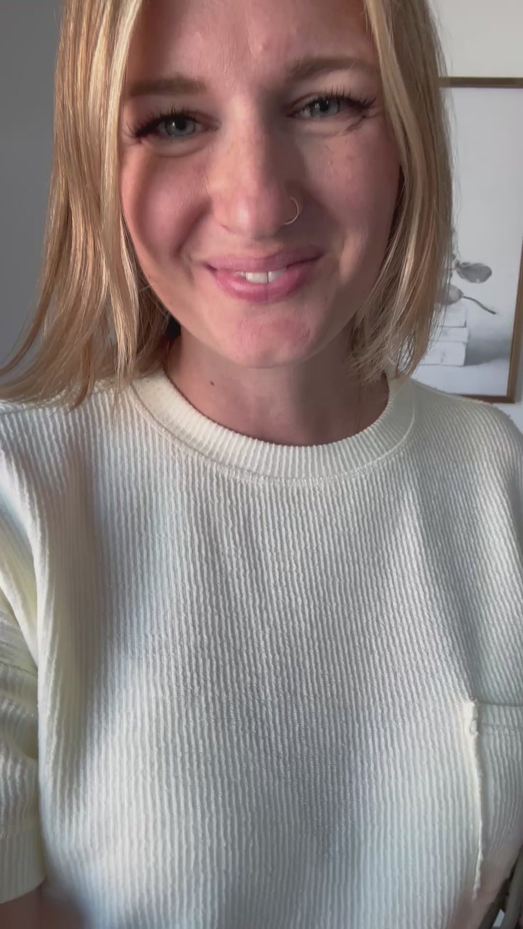 Mineral Washed Cozy Top