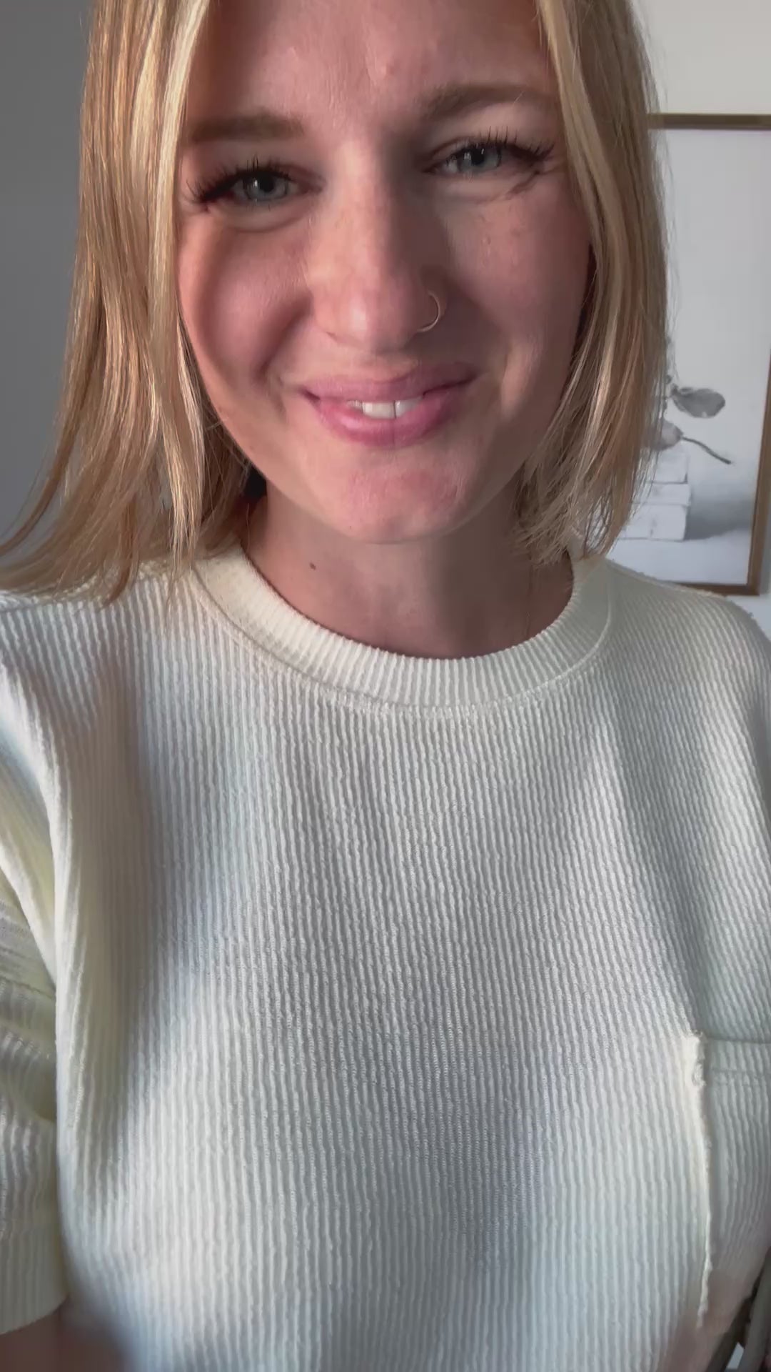 Mineral Washed Cozy Top